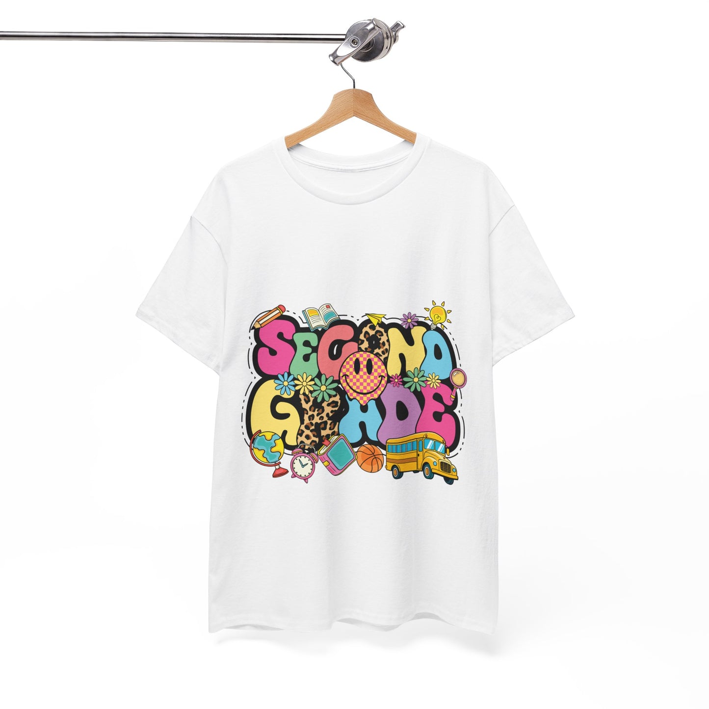 Second Grade Unisex Heavy Cotton Tee