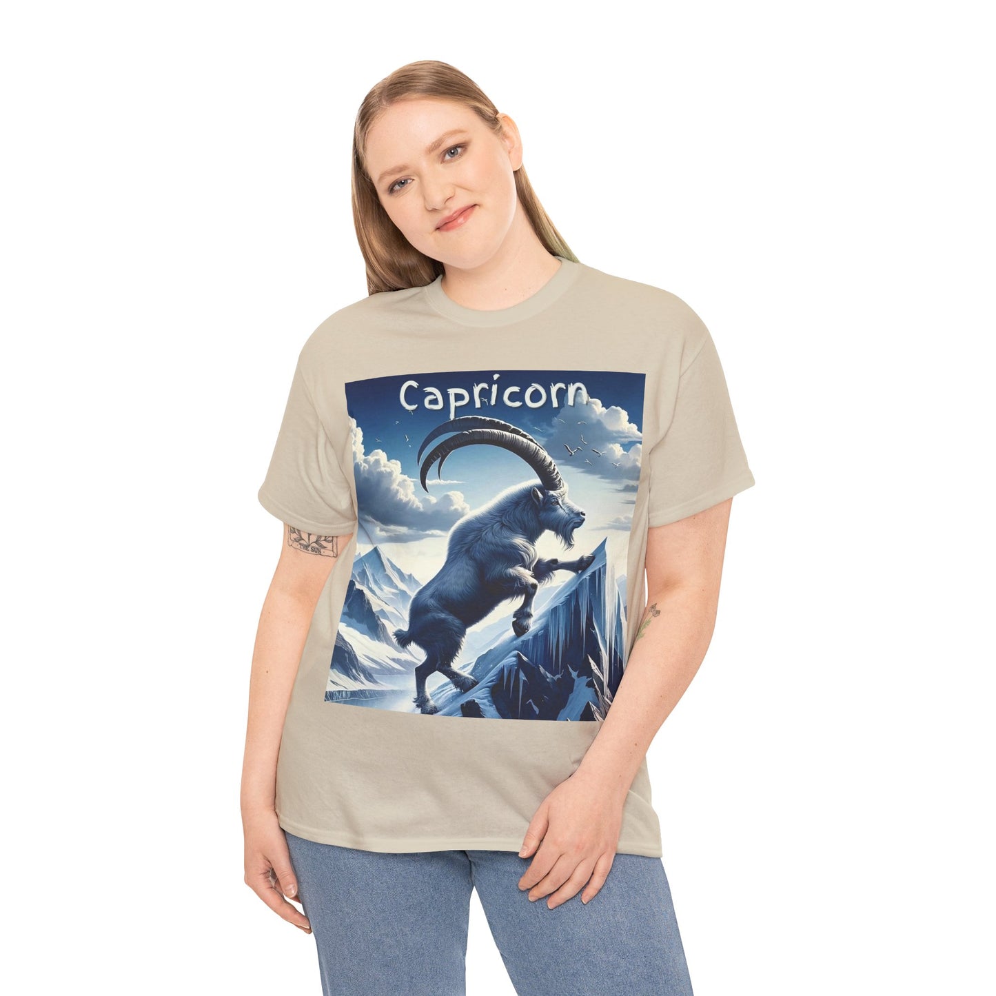 Capricorn Unisex Heavy Cotton Tee