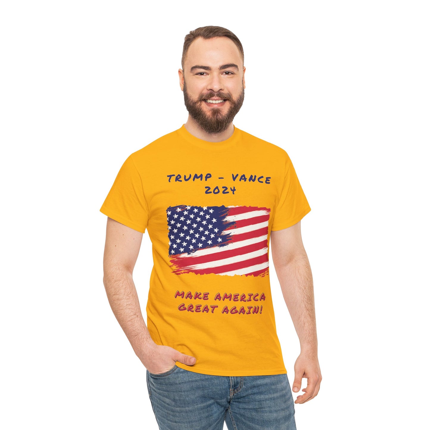 Trump Vance Unisex Heavy Cotton Tee