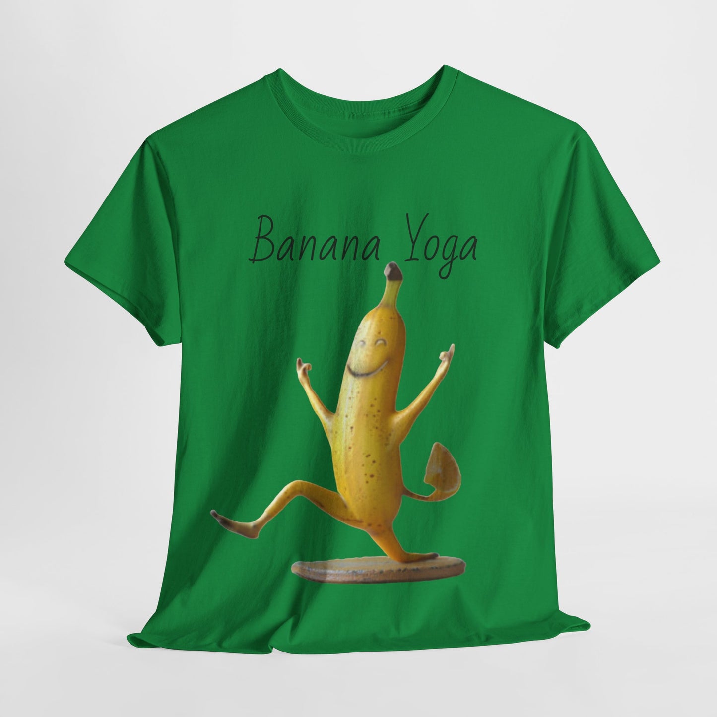 Banana Yoga2 Unisex Heavy Cotton Tee