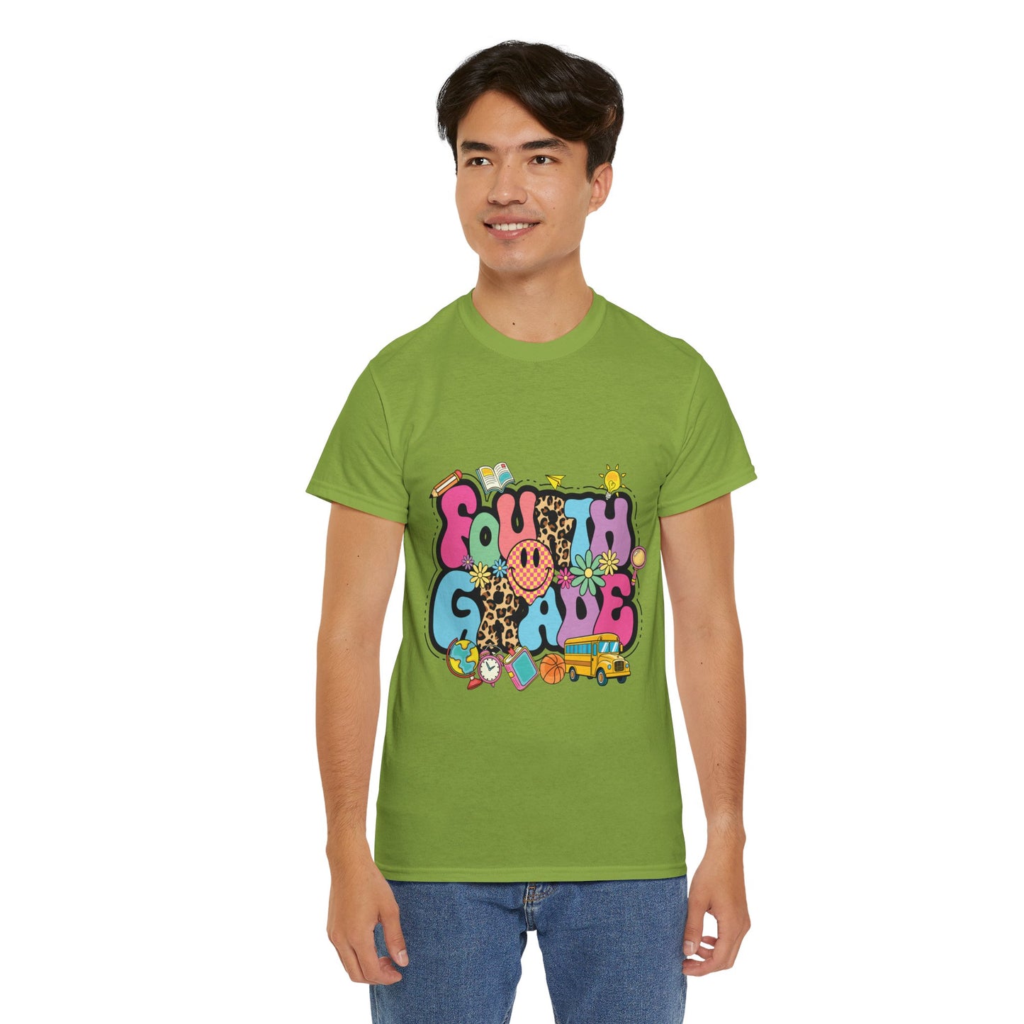 Fourth Grade Unisex Heavy Cotton Tee