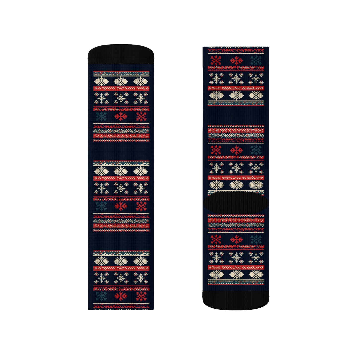 Ugly Sweater Collection 8 Sublimation Socks