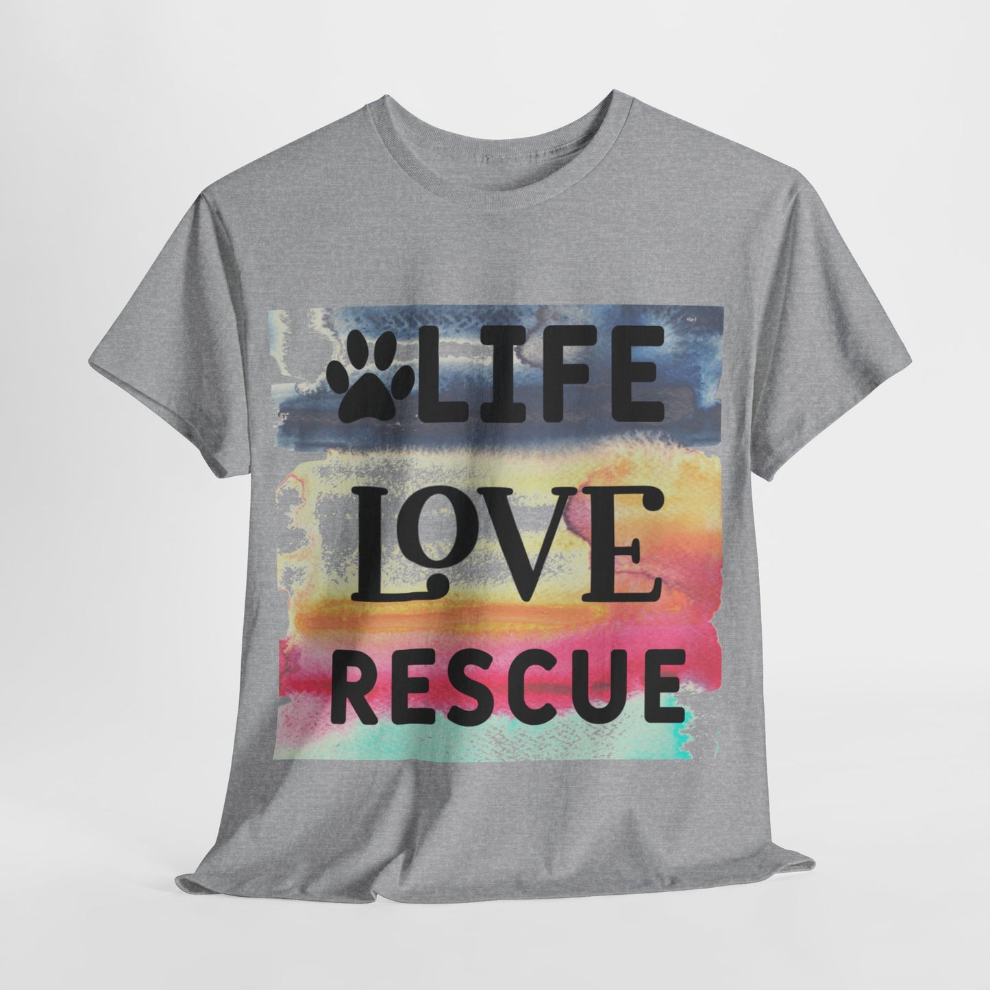 Life Love Rescue Unisex Heavy Cotton Tee