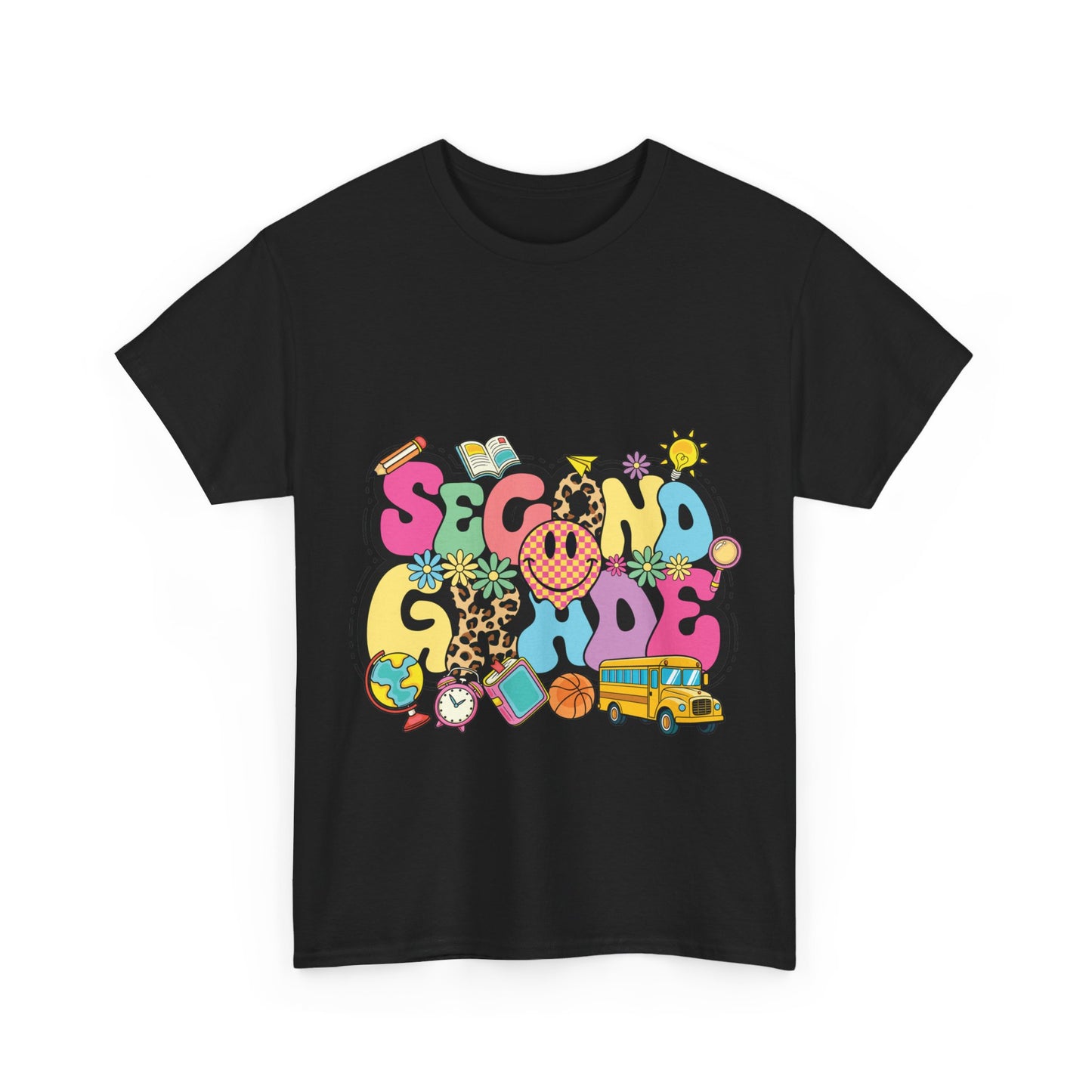 Second Grade Unisex Heavy Cotton Tee