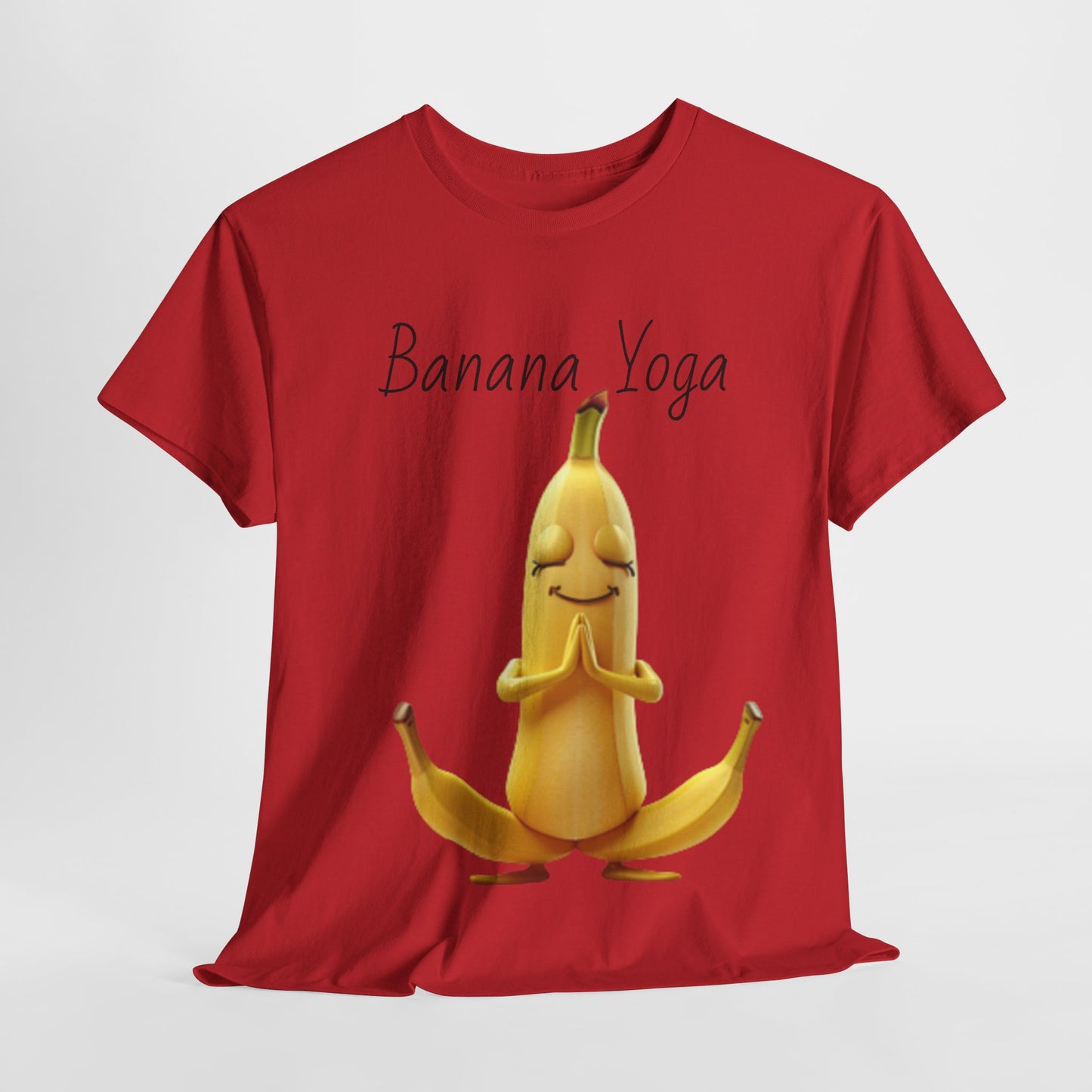 Banana Yoga Unisex Heavy Cotton Tee