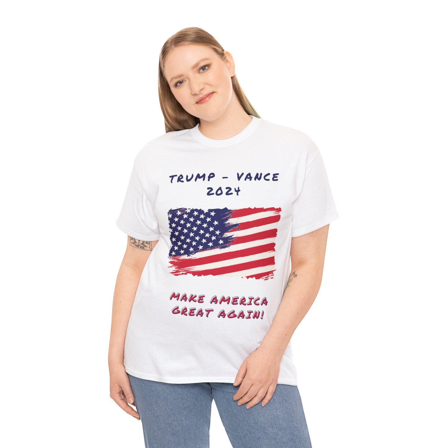 Trump Vance Unisex Heavy Cotton Tee