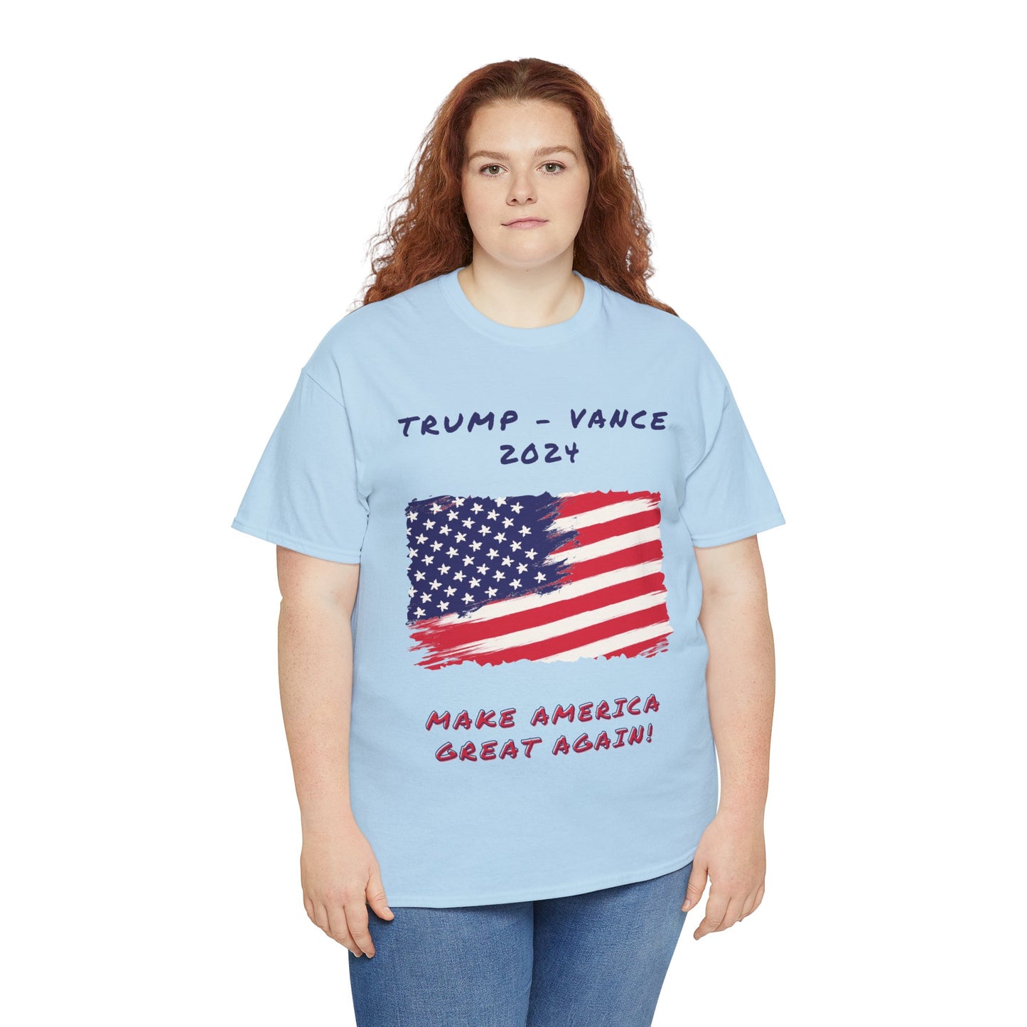 Trump Vance Unisex Heavy Cotton Tee