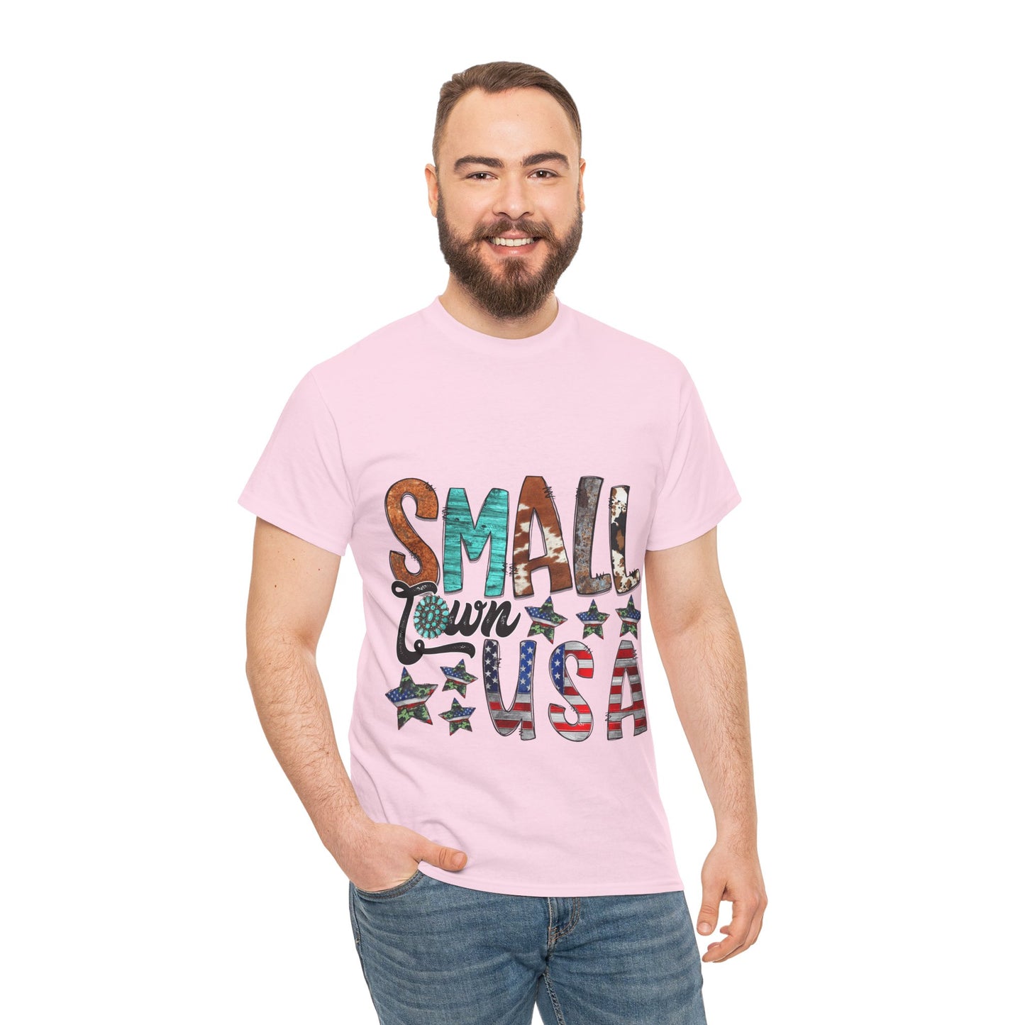 Small Town USA Unisex Heavy Cotton Tee