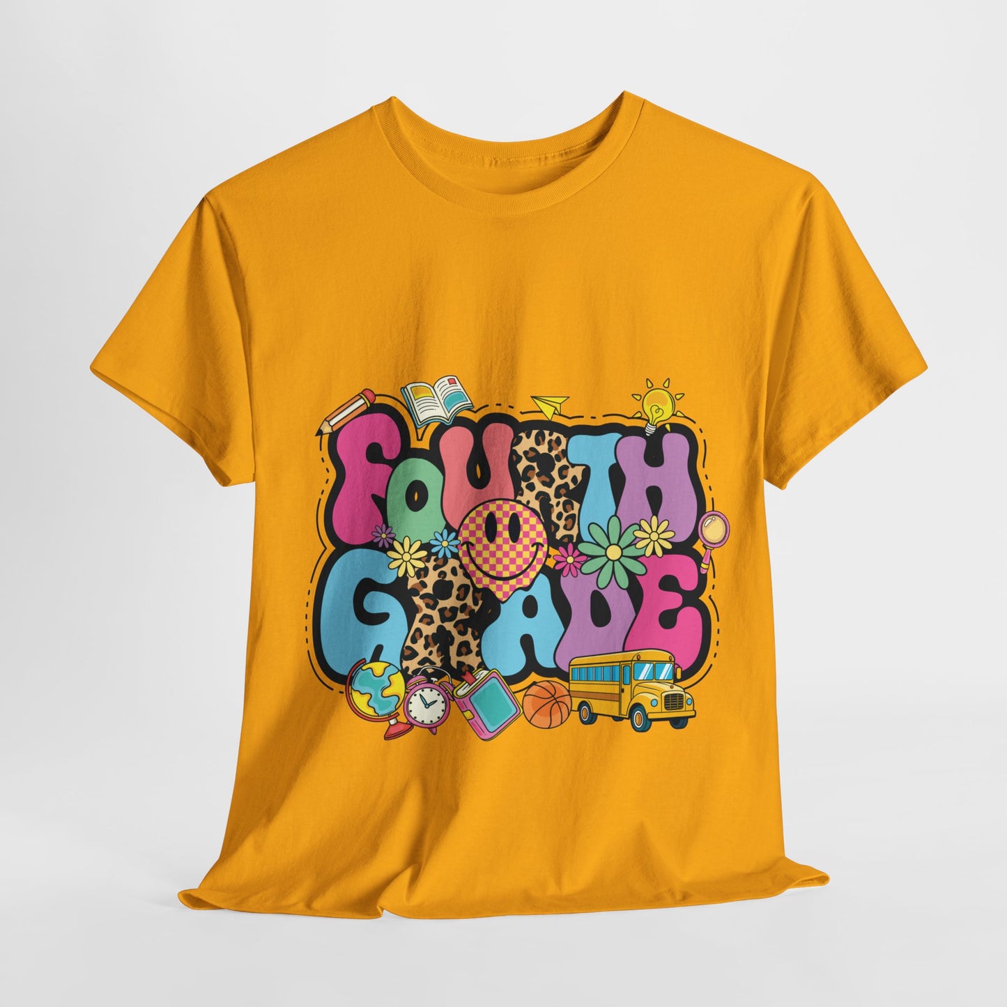 Fourth Grade Unisex Heavy Cotton Tee