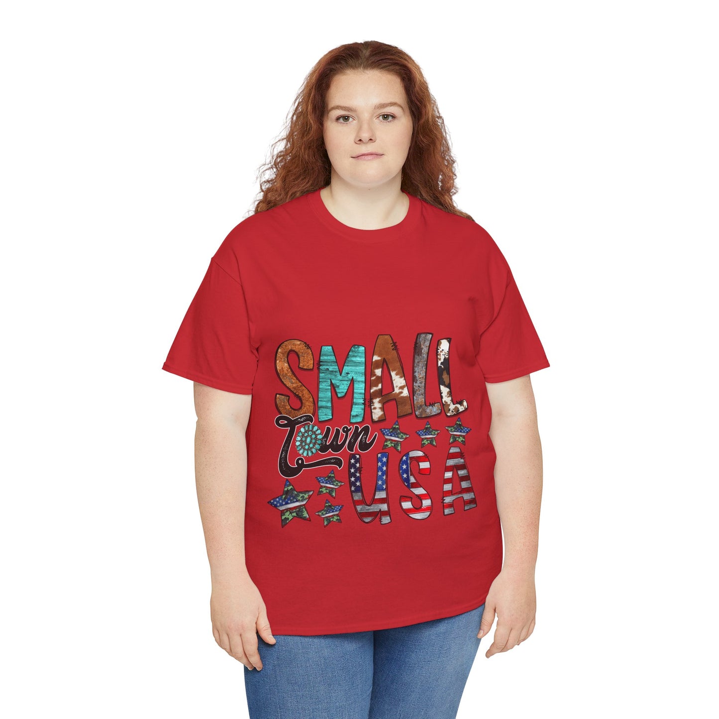 Small Town USA Unisex Heavy Cotton Tee