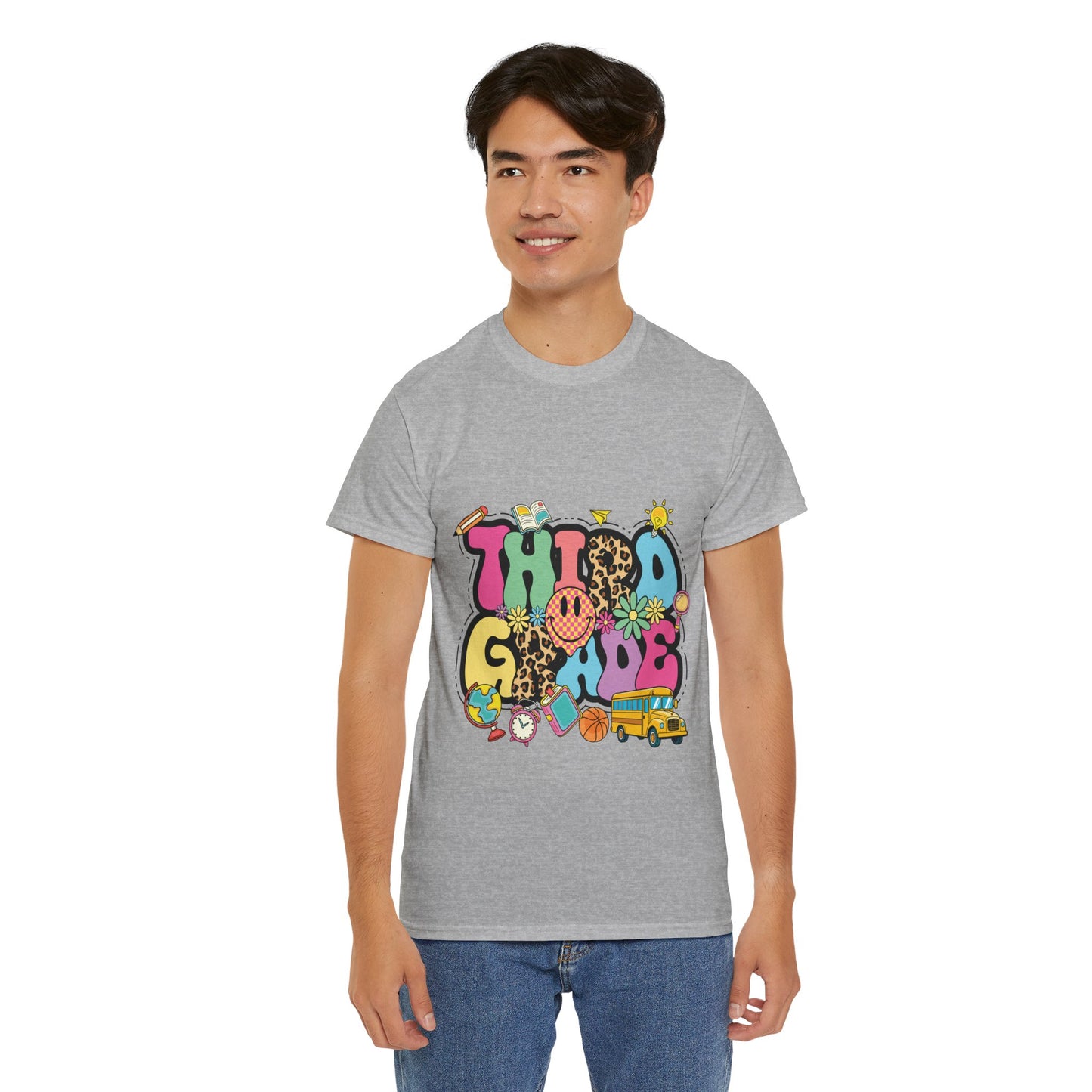 Third Grade Unisex Heavy Cotton Tee