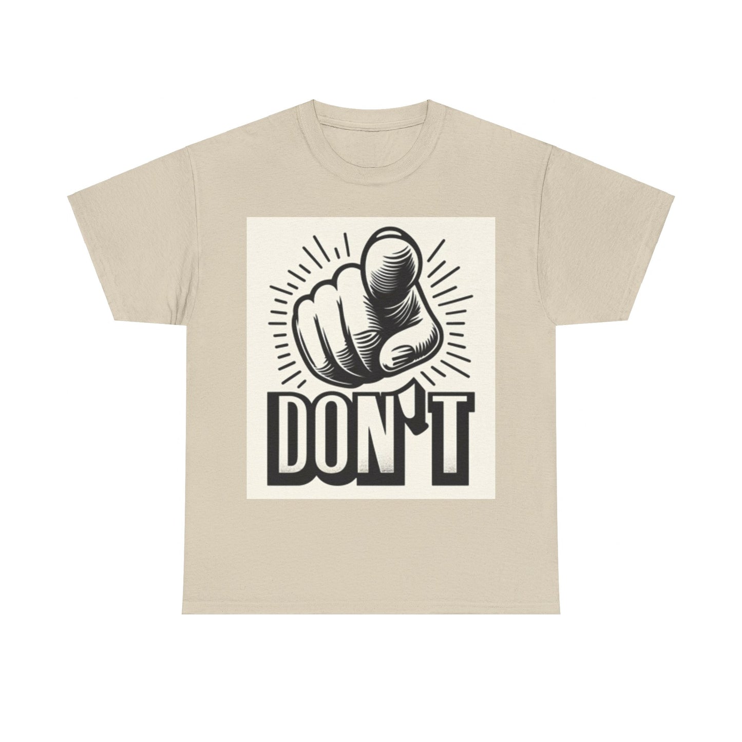 Don't Finger Unisex Heavy Cotton Tee