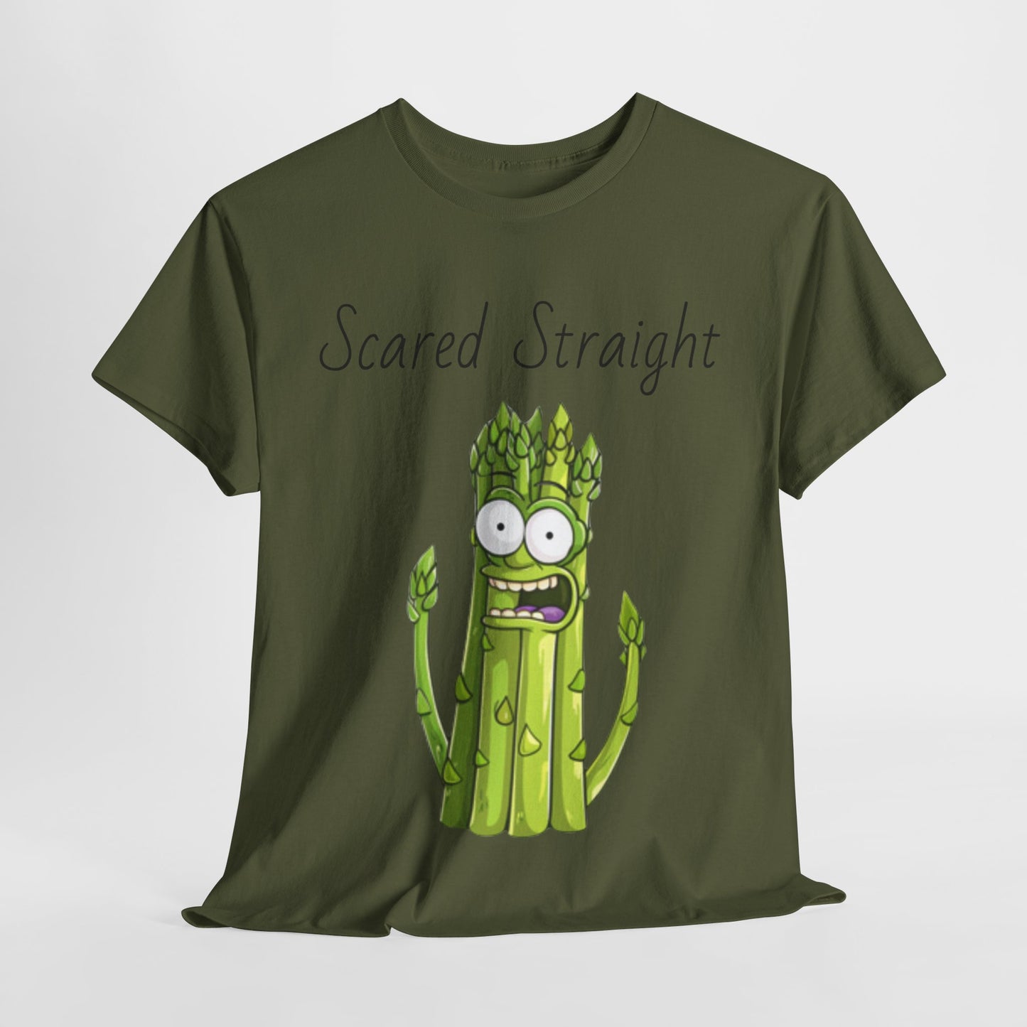 Scared Straight Unisex Heavy Cotton Tee