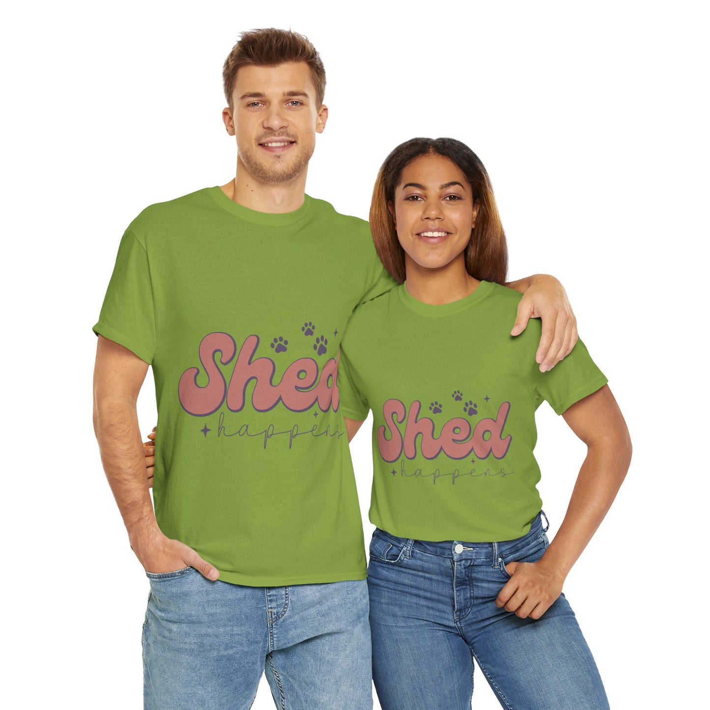 Shed Happens Unisex Heavy Cotton Tee