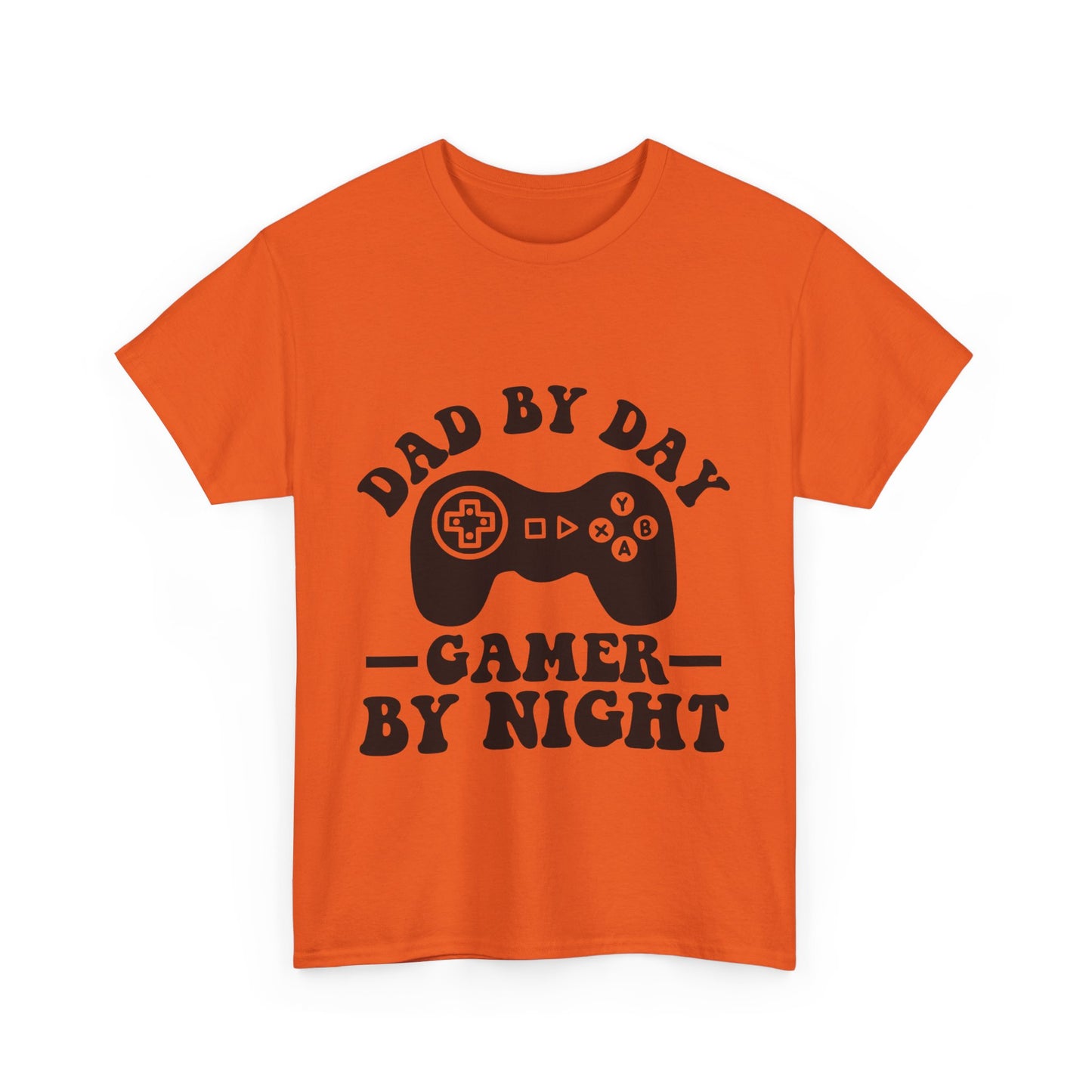 Gamer By Night Unisex Heavy Cotton Tee