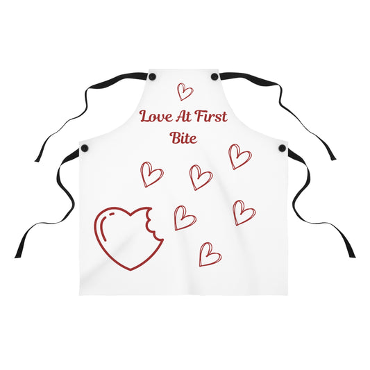 Love At First Bite Apron (AOP)