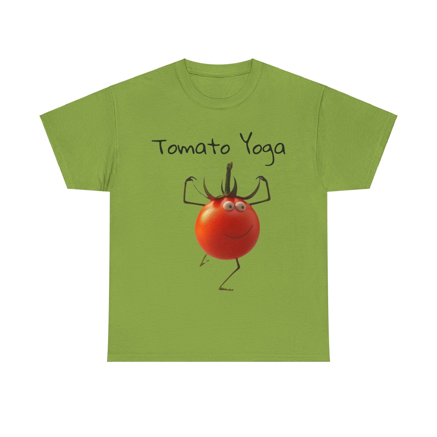 Tomato Yoga Unisex Heavy Cotton Tee