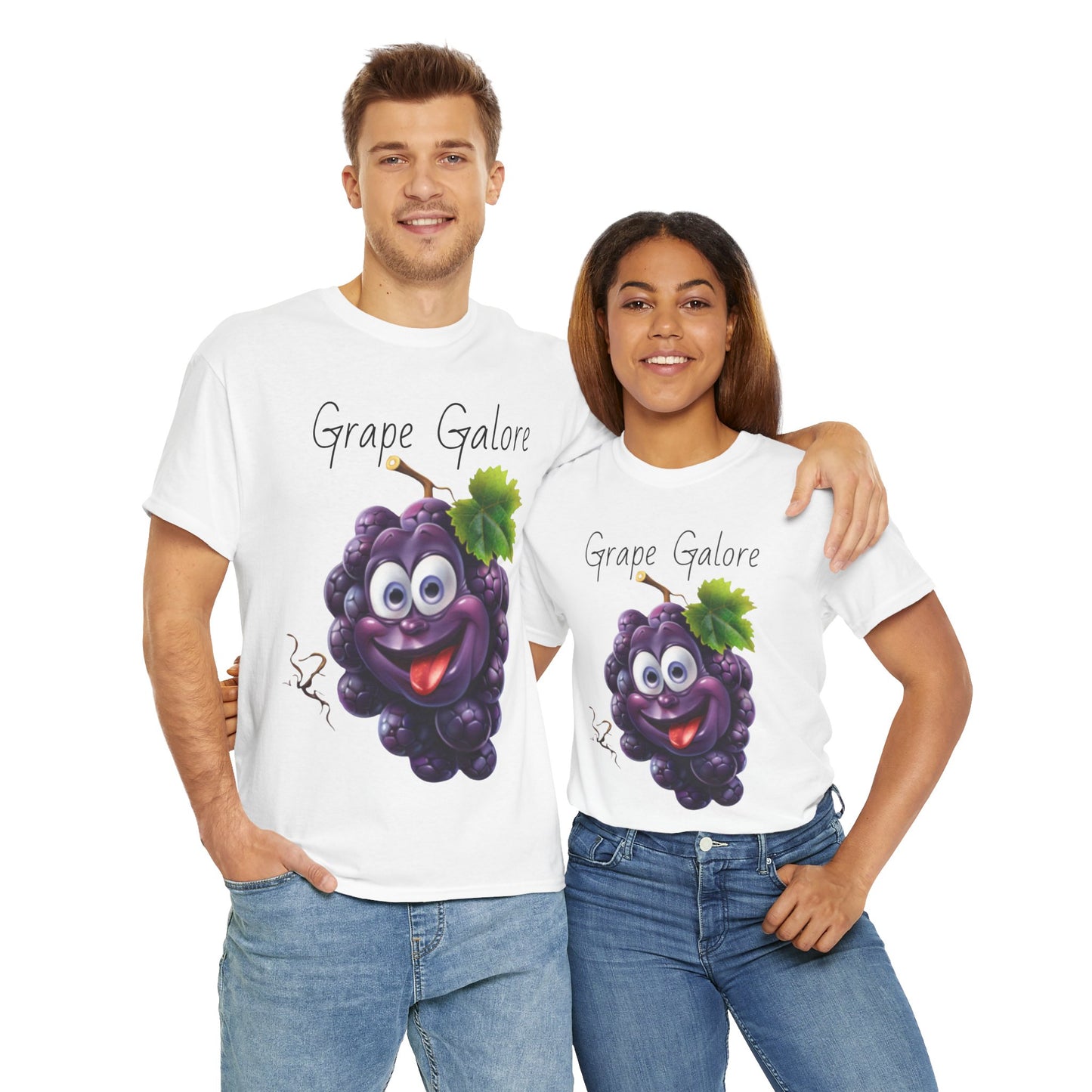 Grape Galore Unisex Heavy Cotton Tee