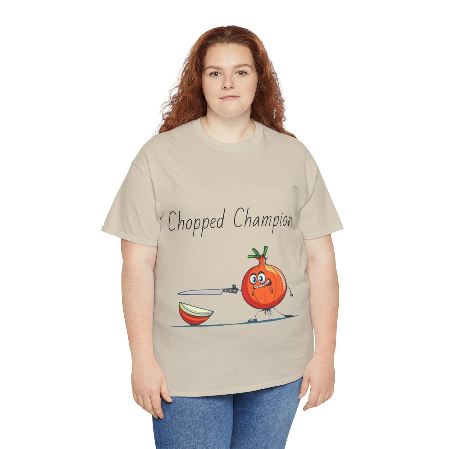 Chopped Champion Unisex Heavy Cotton Tee