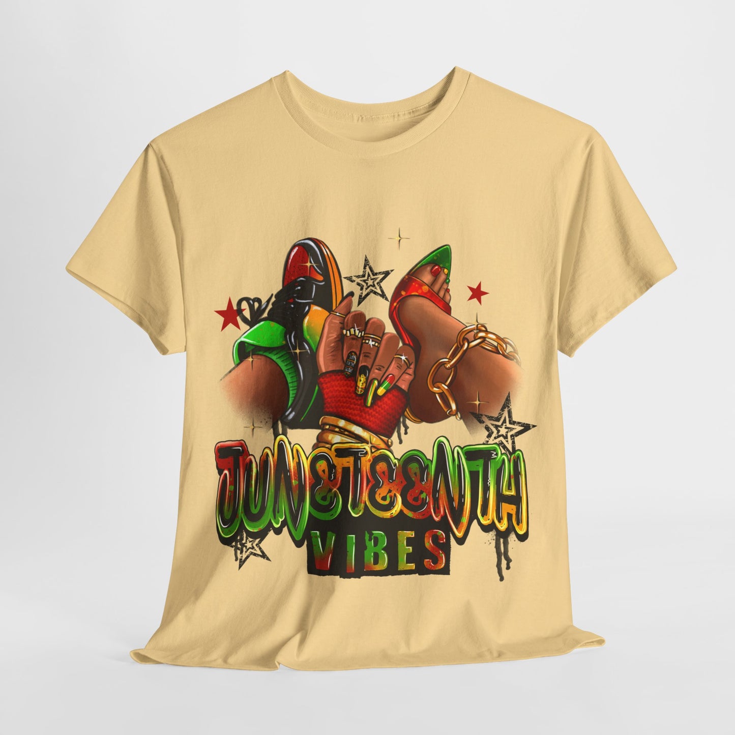 Juneteenth Vibe Unisex Heavy Cotton Tee