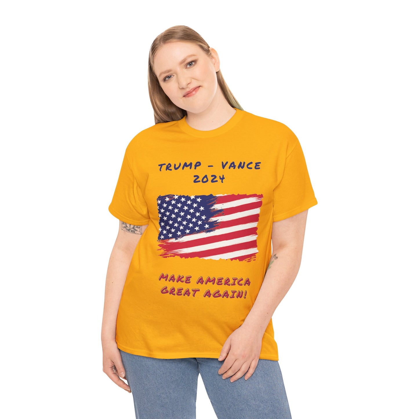 Trump Vance Unisex Heavy Cotton Tee