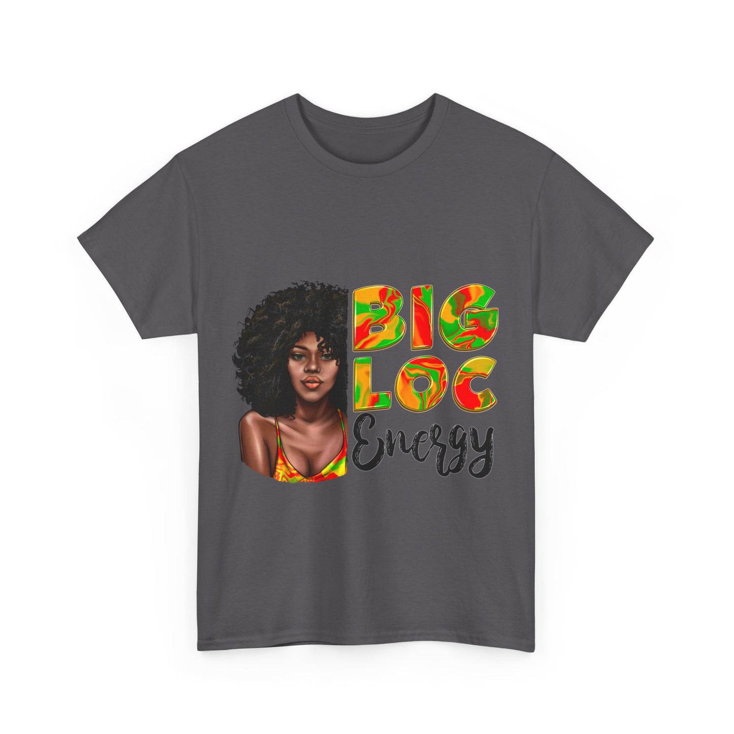 Big Loc Energy Unisex Heavy Cotton Tee