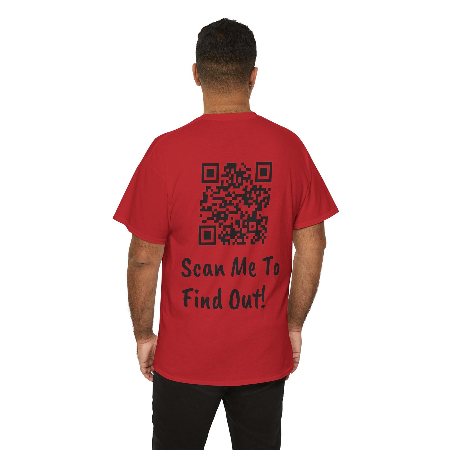 QR Code Unisex Heavy Cotton Tee