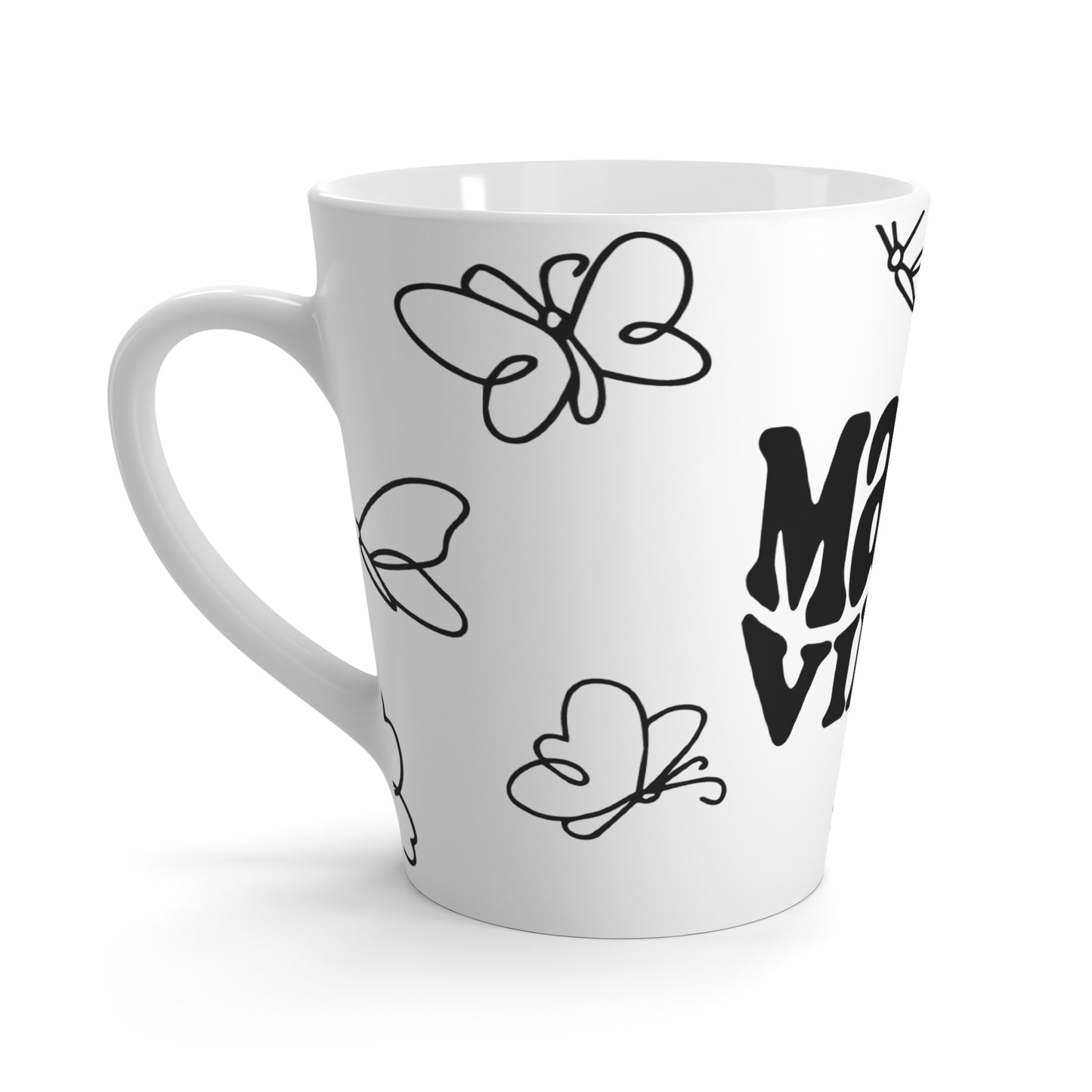 Mama Vibes Latte Mug