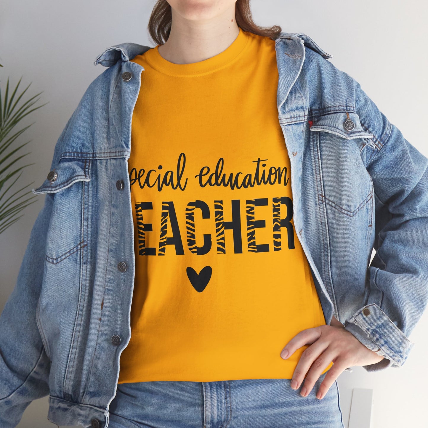 Special Education Teacher Unisex Heavy Cotton Tee