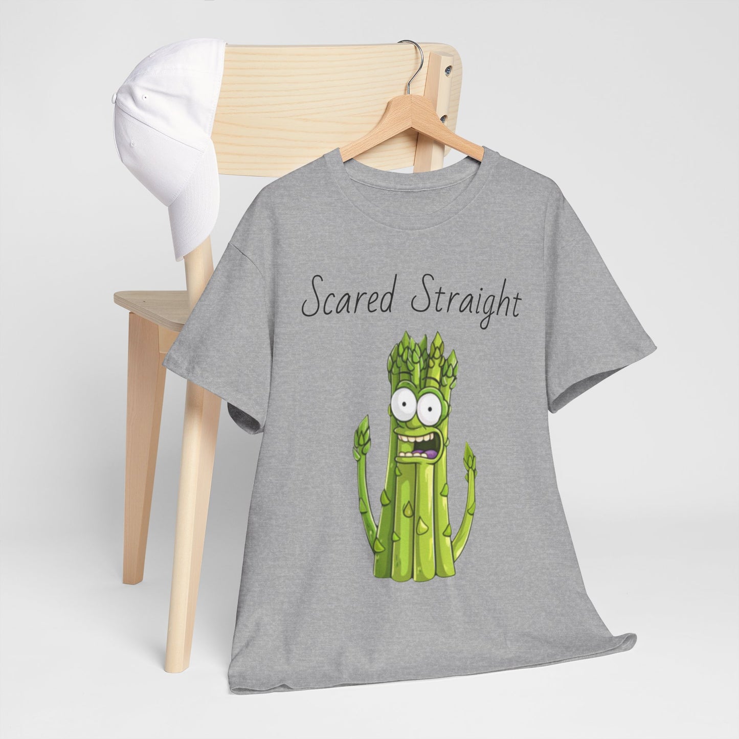 Scared Straight Unisex Heavy Cotton Tee