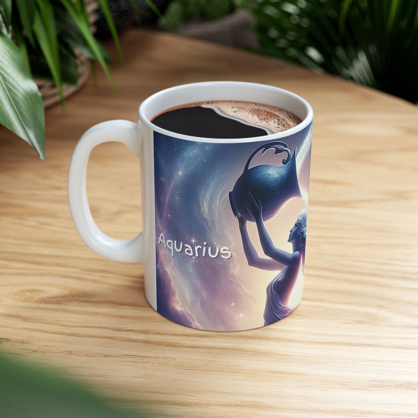 Aquarius Ceramic Mug, 11oz