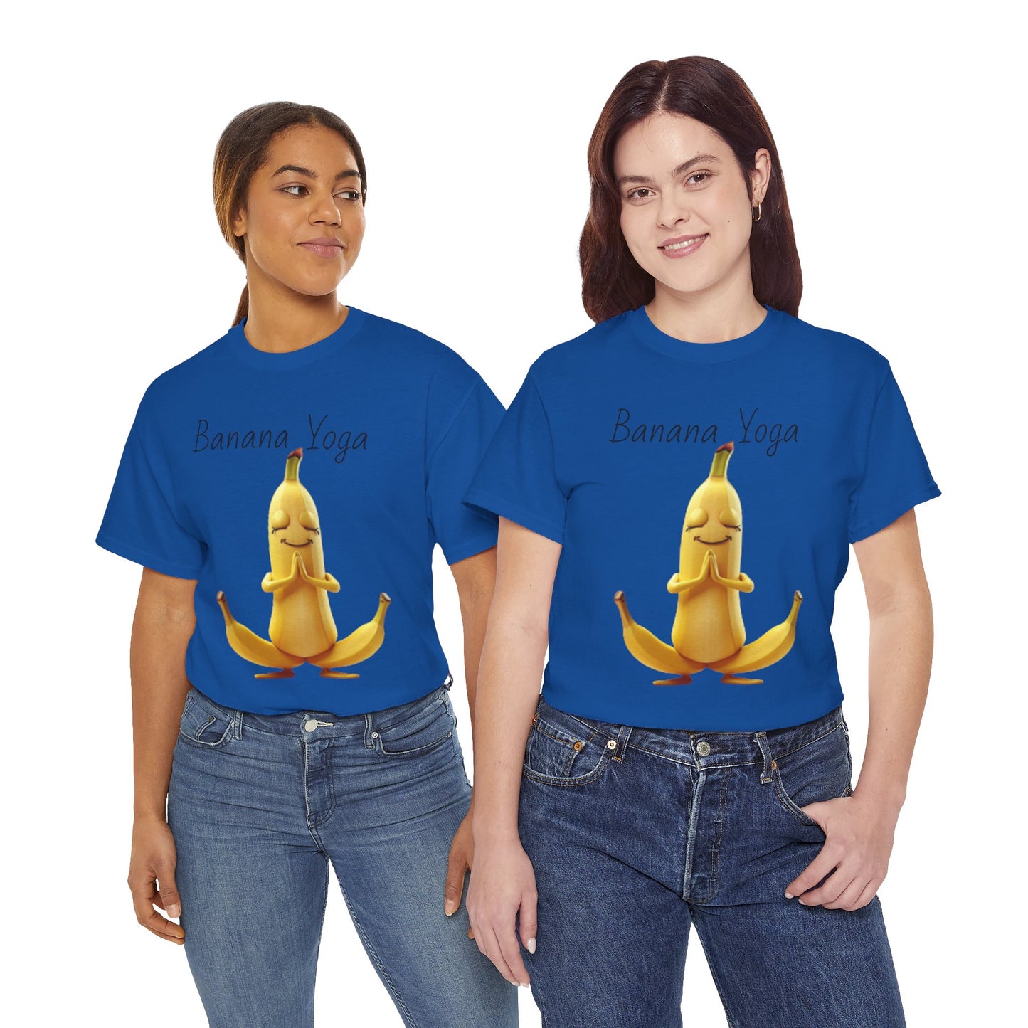 Banana Yoga Unisex Heavy Cotton Tee