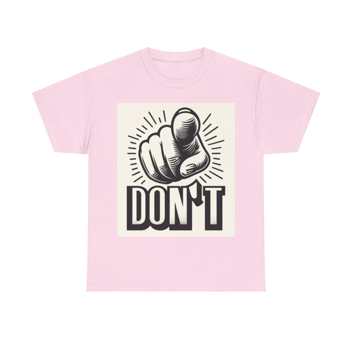 Don't Finger Unisex Heavy Cotton Tee