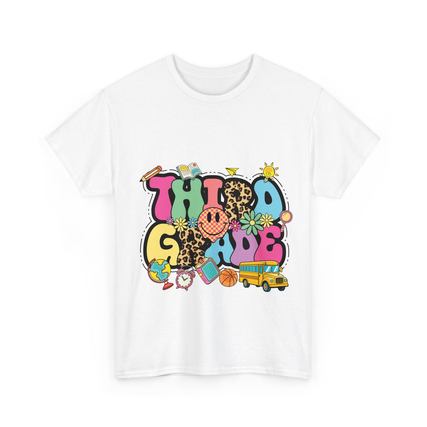 Third Grade Unisex Heavy Cotton Tee