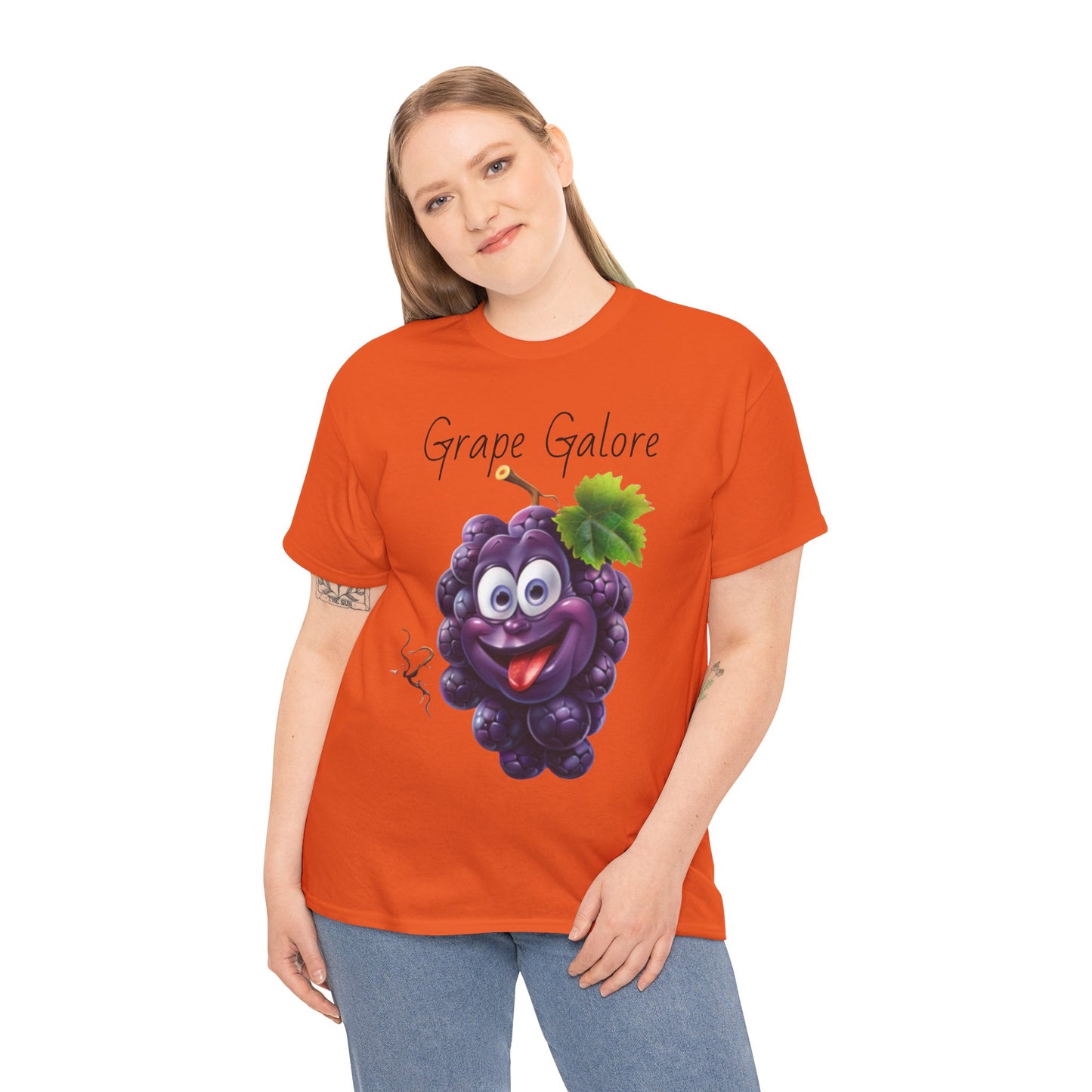 Grape Galore Unisex Heavy Cotton Tee