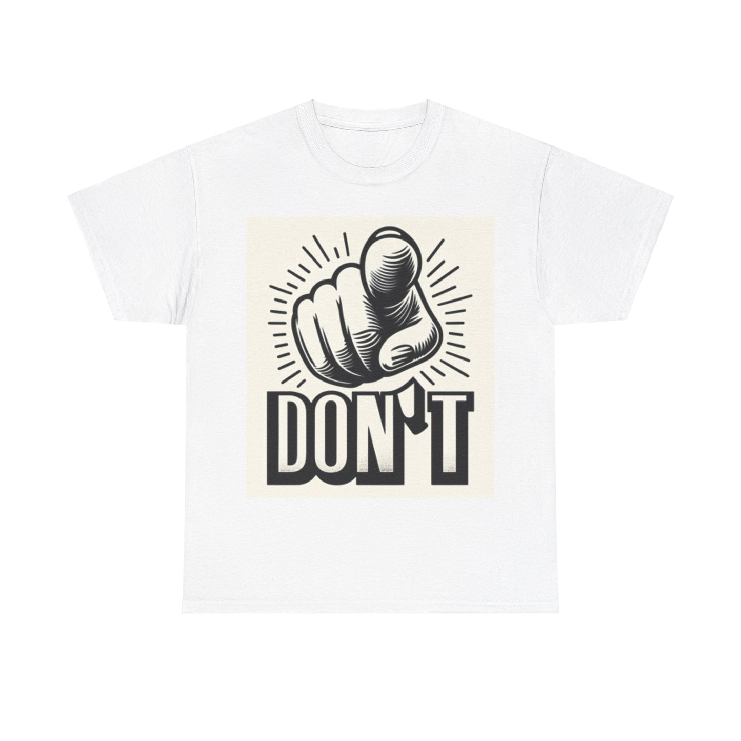 Don't Finger Unisex Heavy Cotton Tee