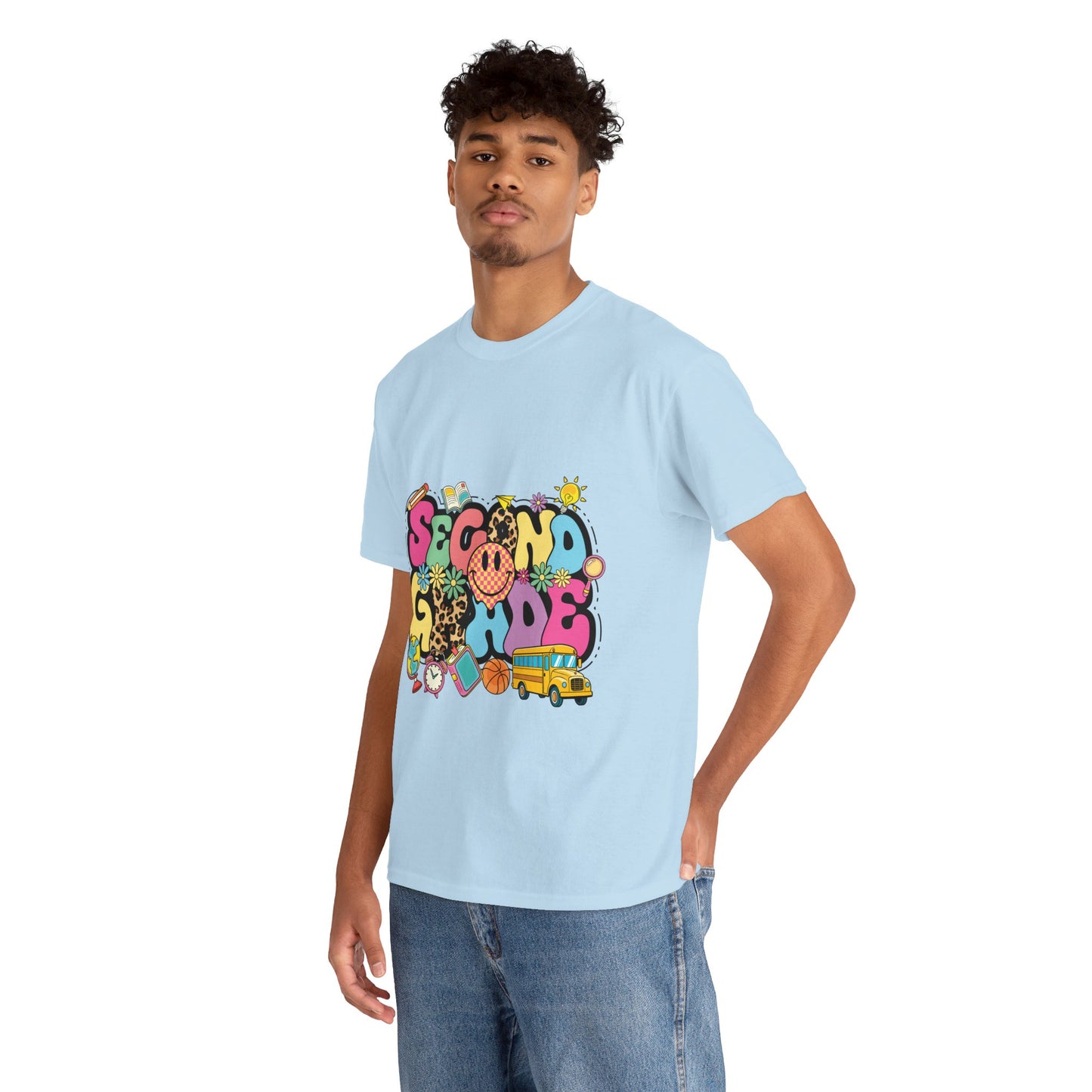 Second Grade Unisex Heavy Cotton Tee