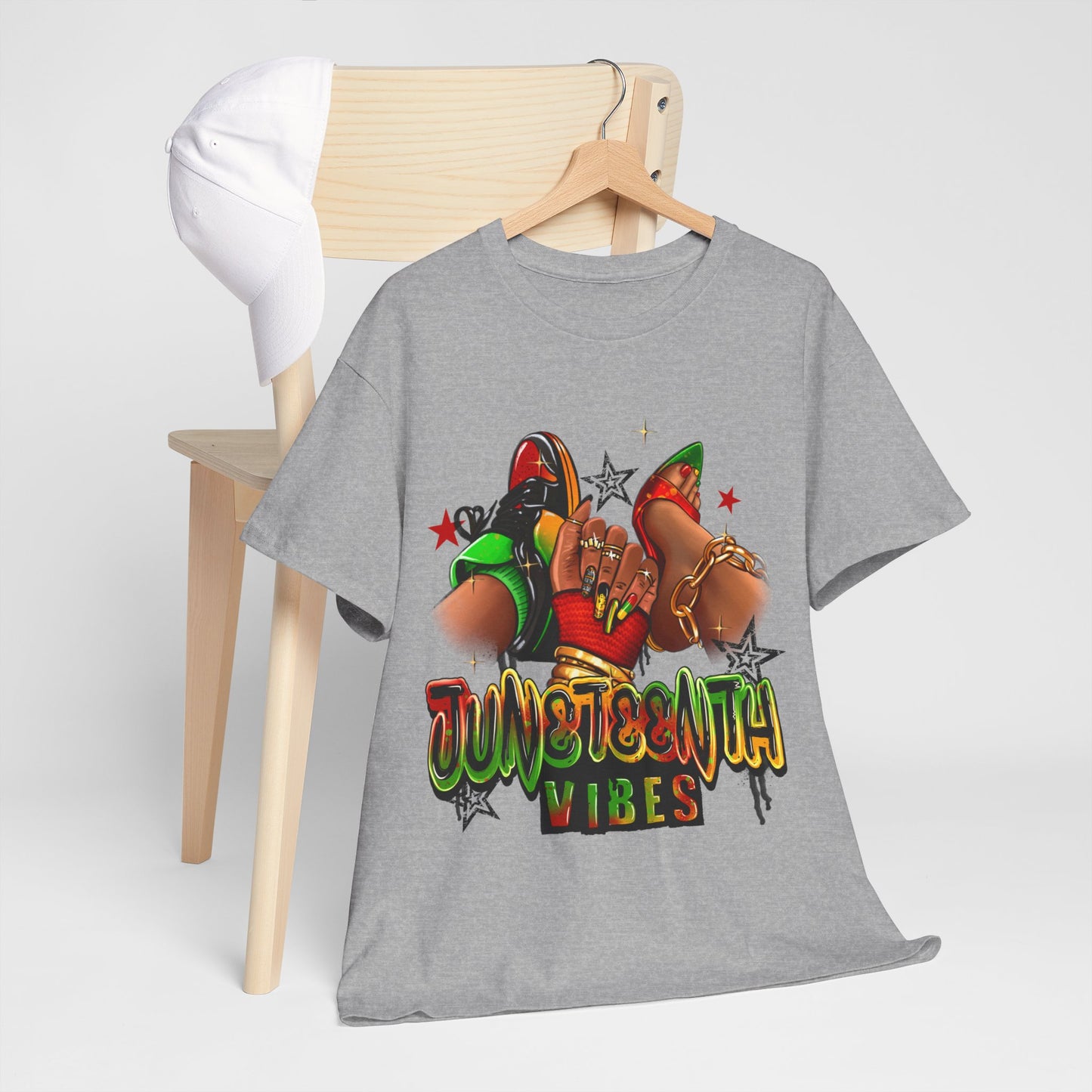 Juneteenth Vibe Unisex Heavy Cotton Tee