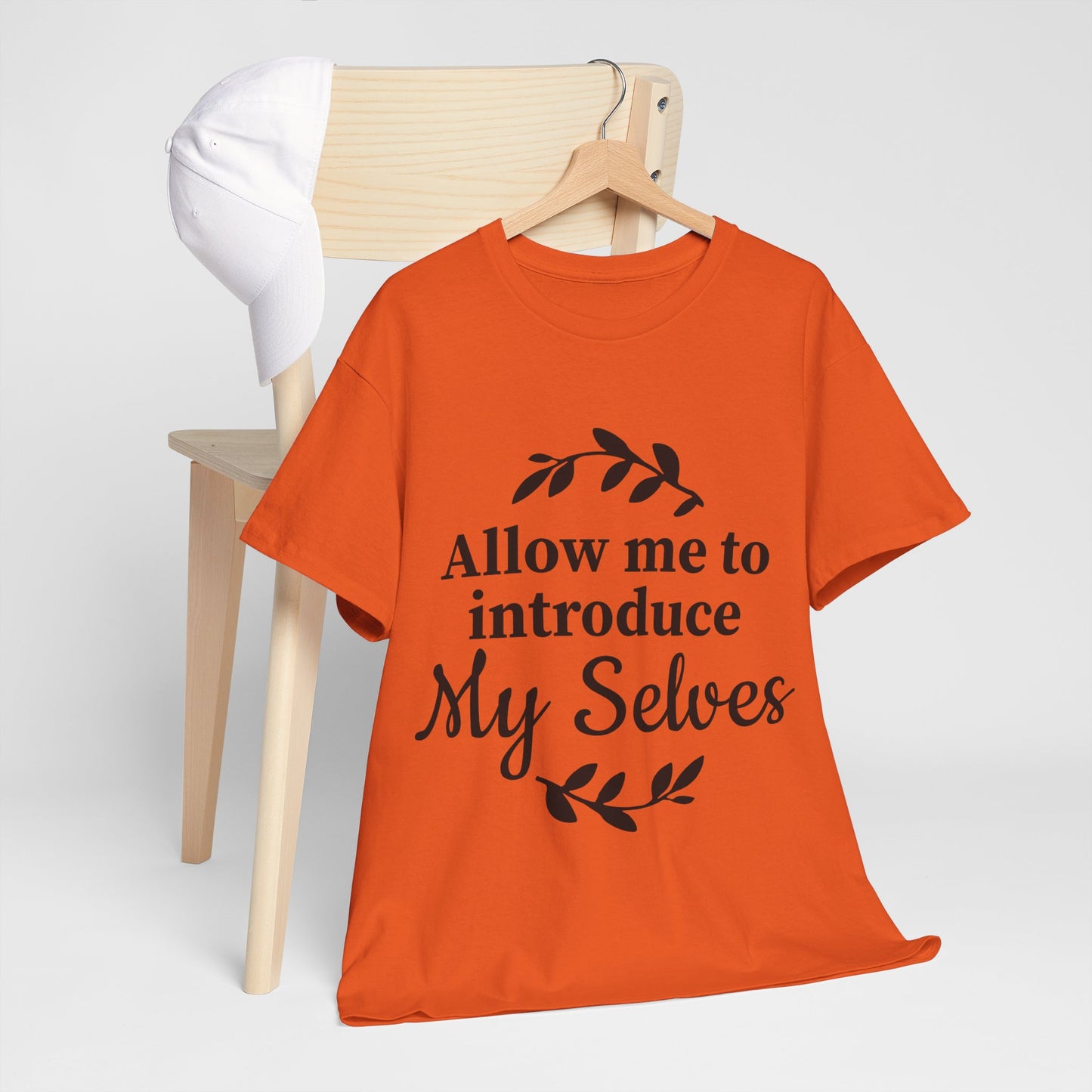 Allow Me To Introduce My Selves Unisex Heavy Cotton Tee