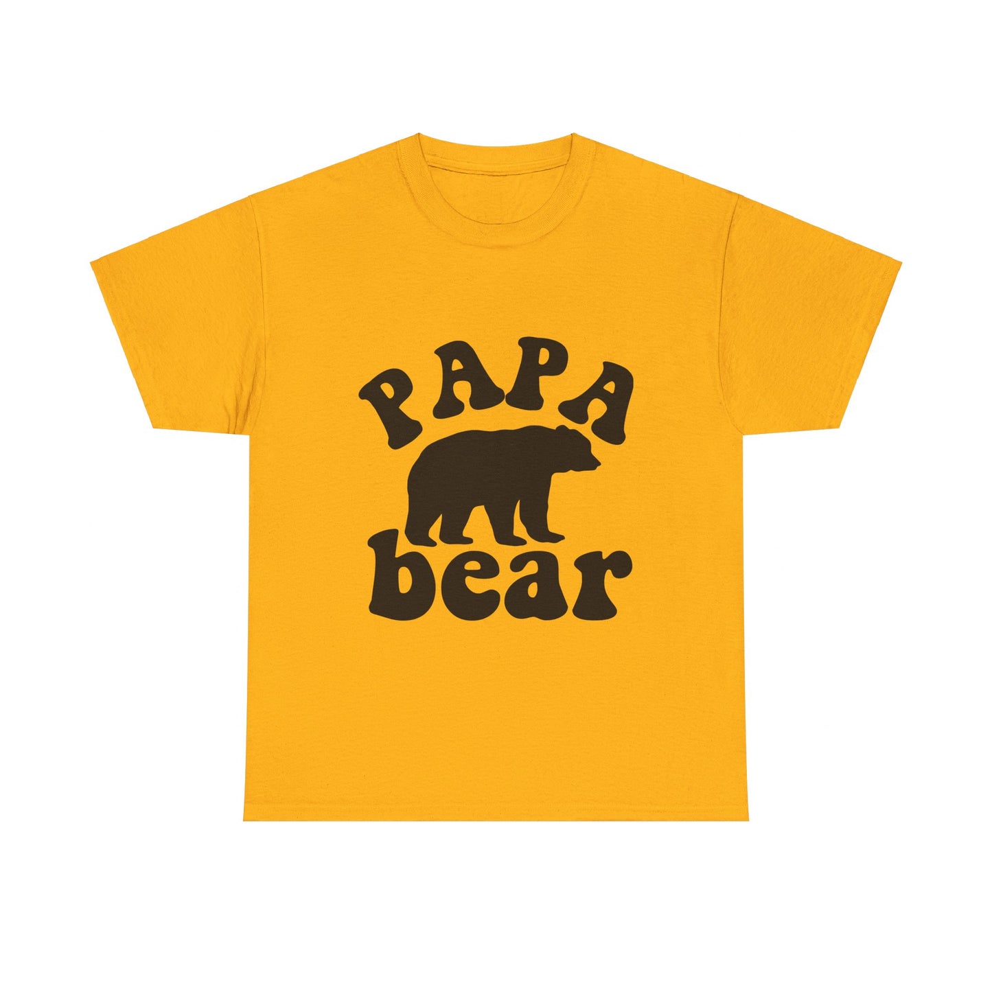 Papa Bear Unisex Heavy Cotton Tee