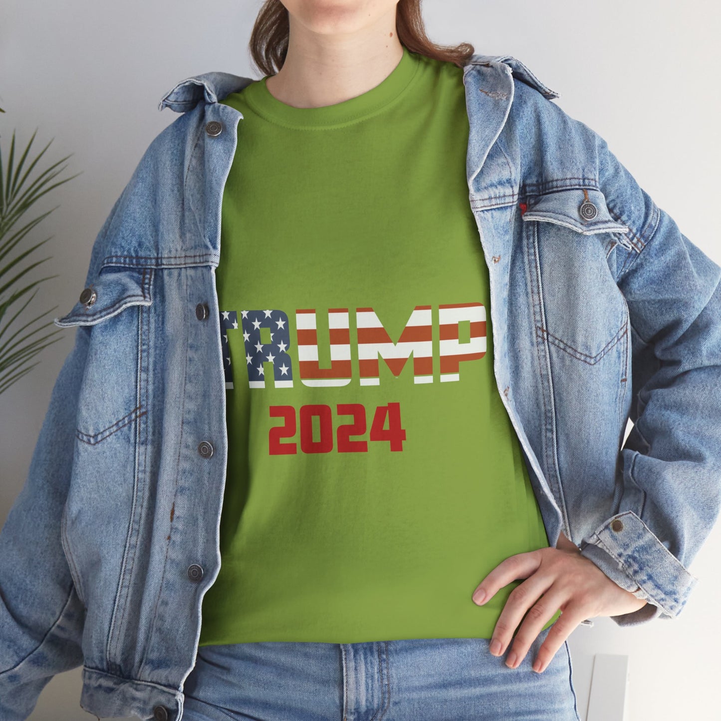 Trump 2024 B Unisex Heavy Cotton Tee