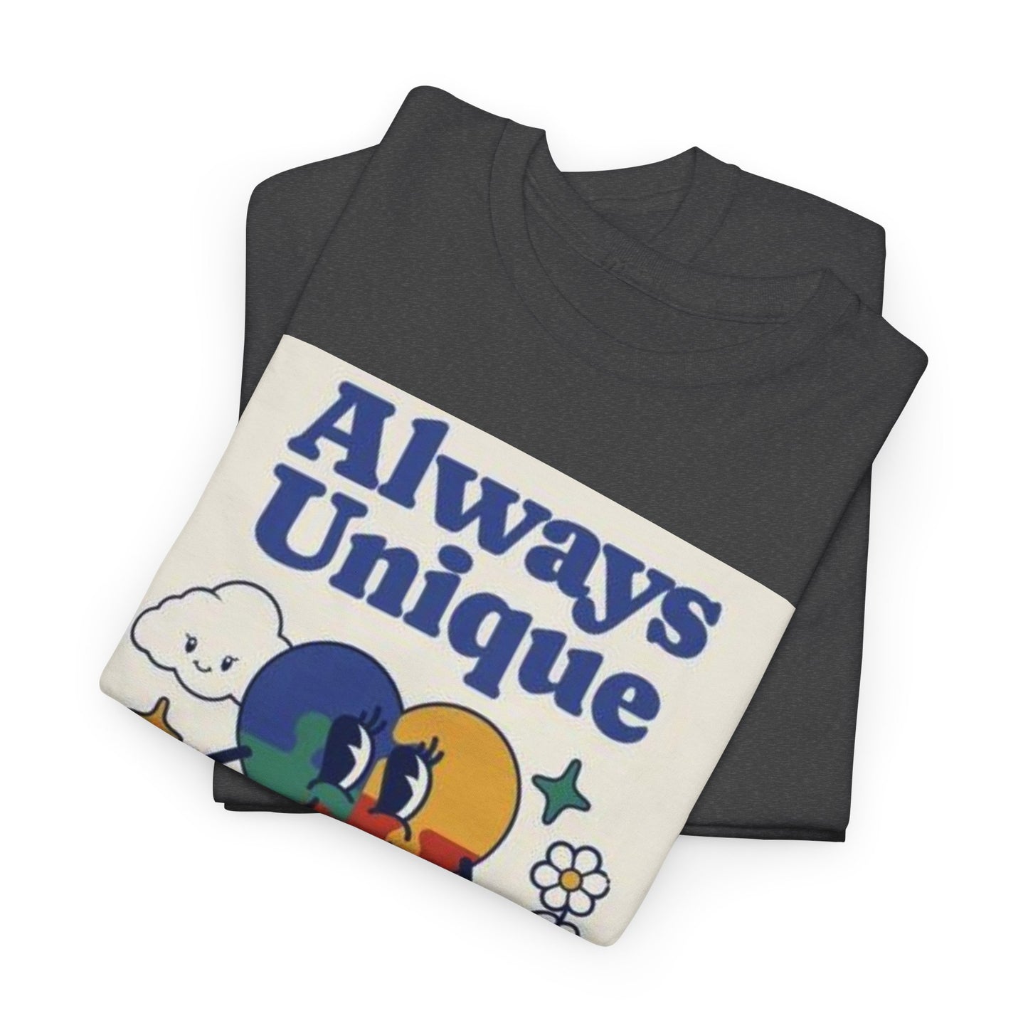 Always Unique Autism Awareness Unisex Heavy Cotton Tee