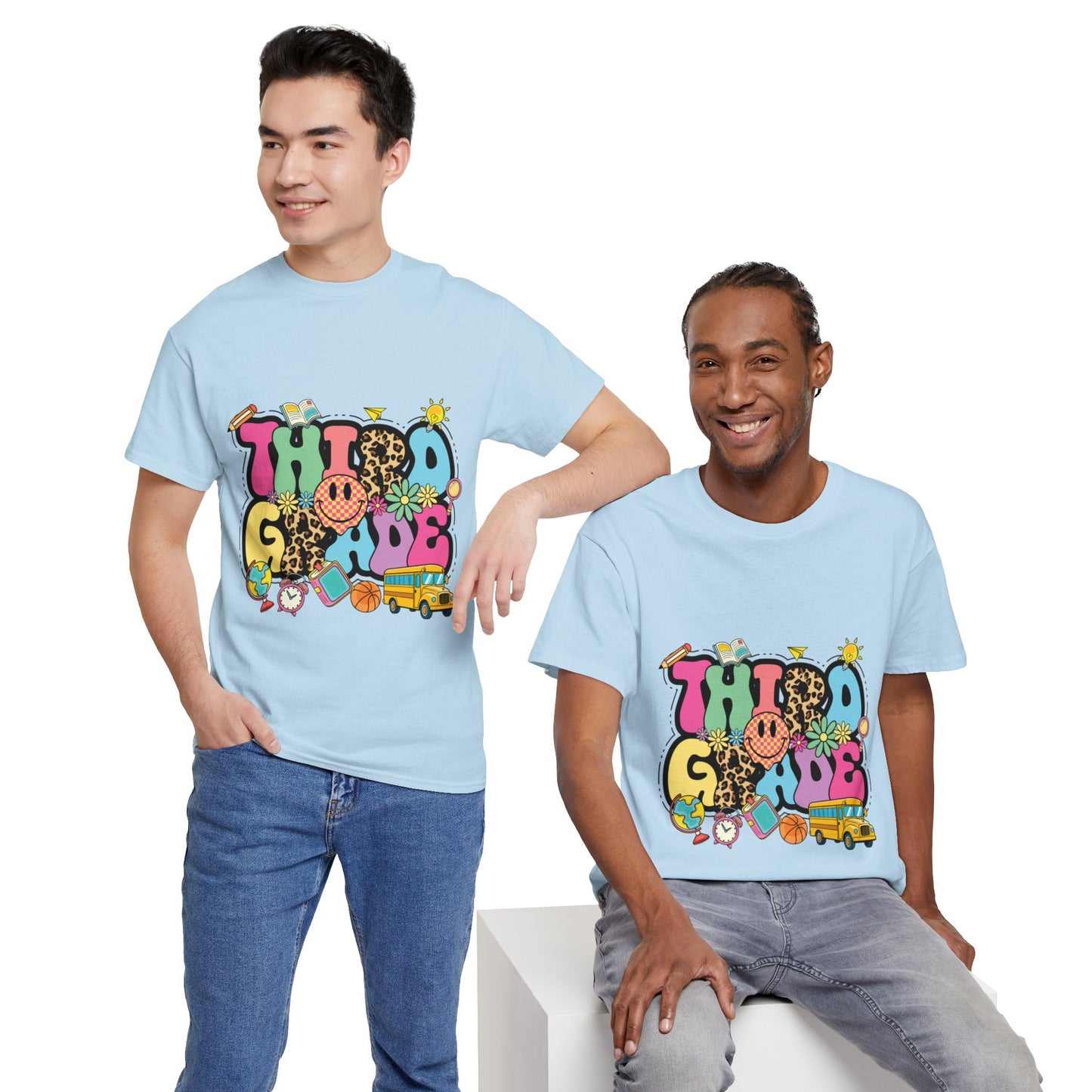 Third Grade Unisex Heavy Cotton Tee