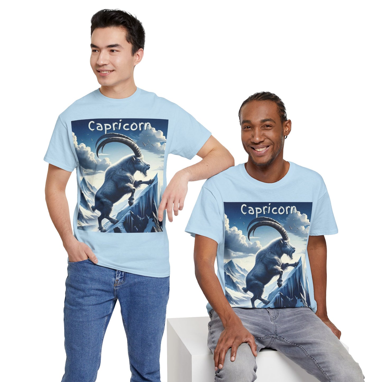 Capricorn Unisex Heavy Cotton Tee