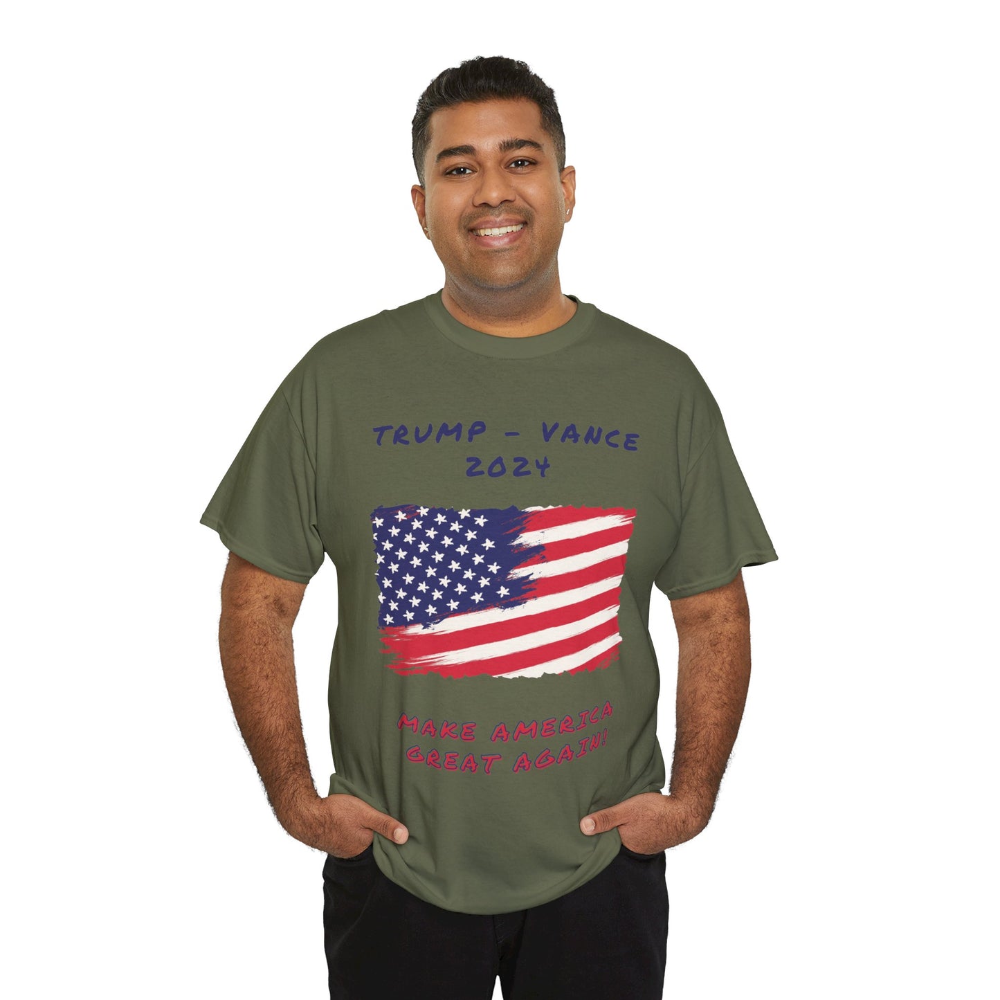 Trump Vance Unisex Heavy Cotton Tee