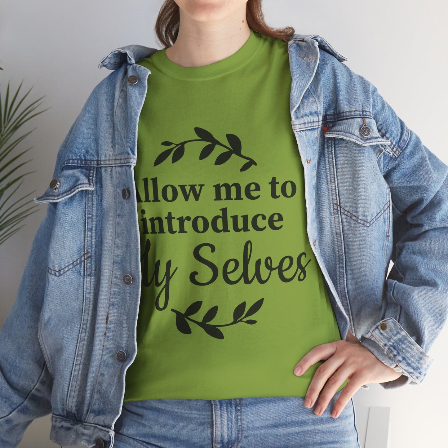 Allow Me To Introduce My Selves Unisex Heavy Cotton Tee