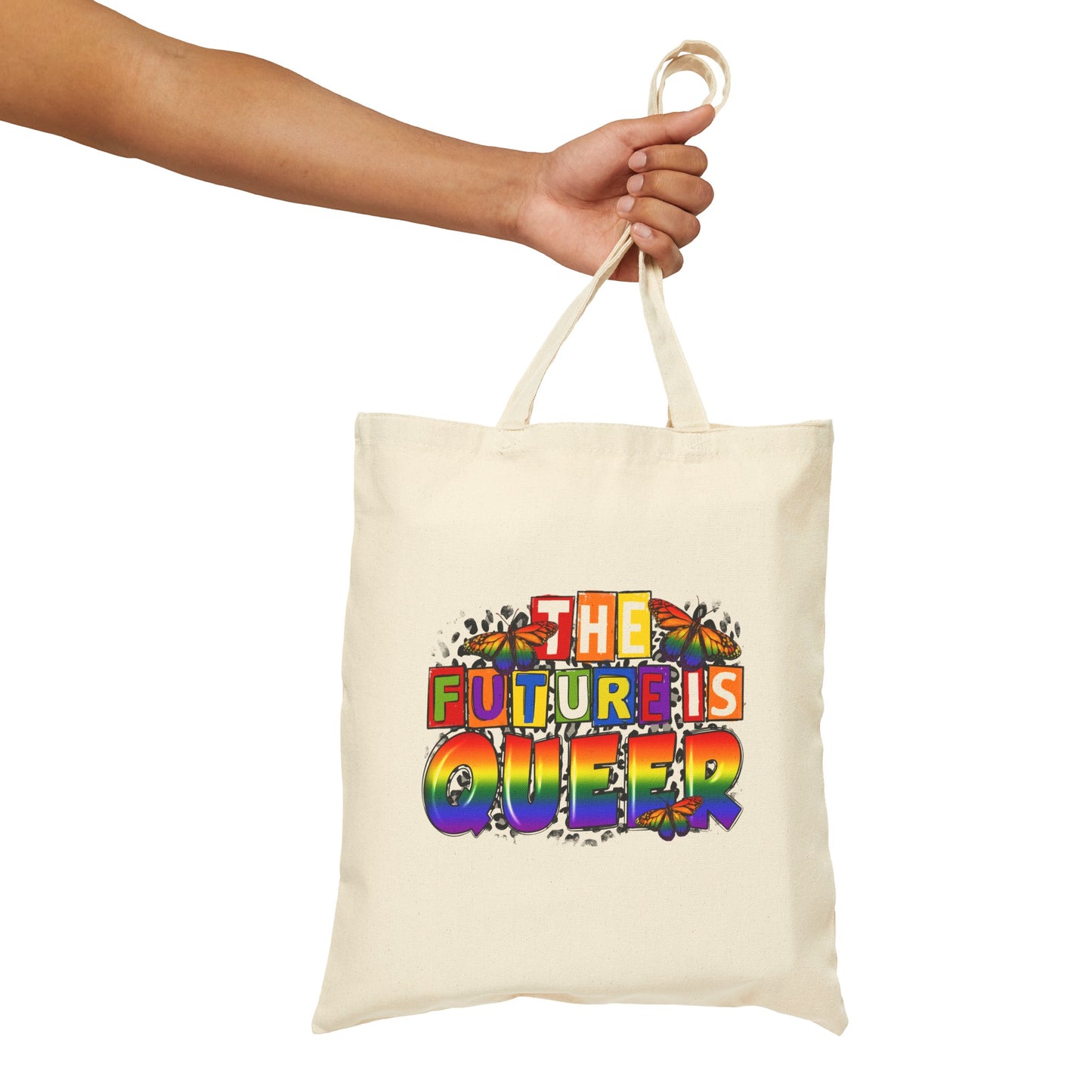 The Future Is Queer Cotton Canvas Tote Bag