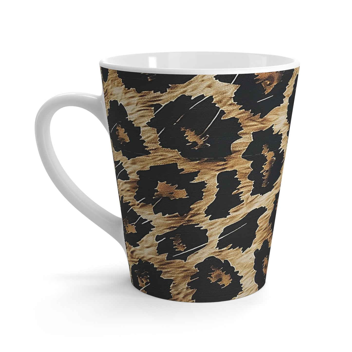 Leopard Print Latte Mug