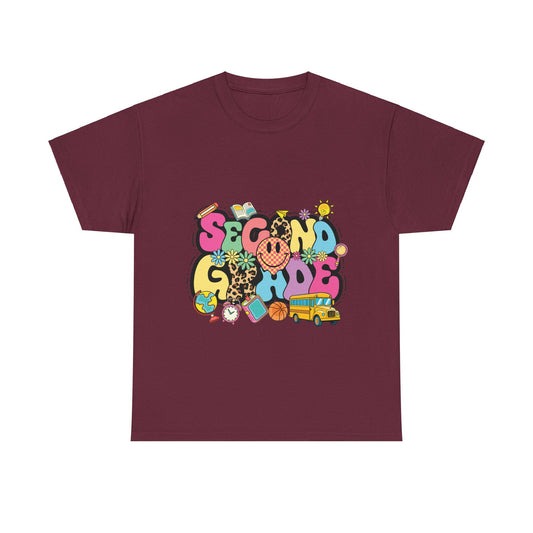 Second Grade Unisex Heavy Cotton Tee