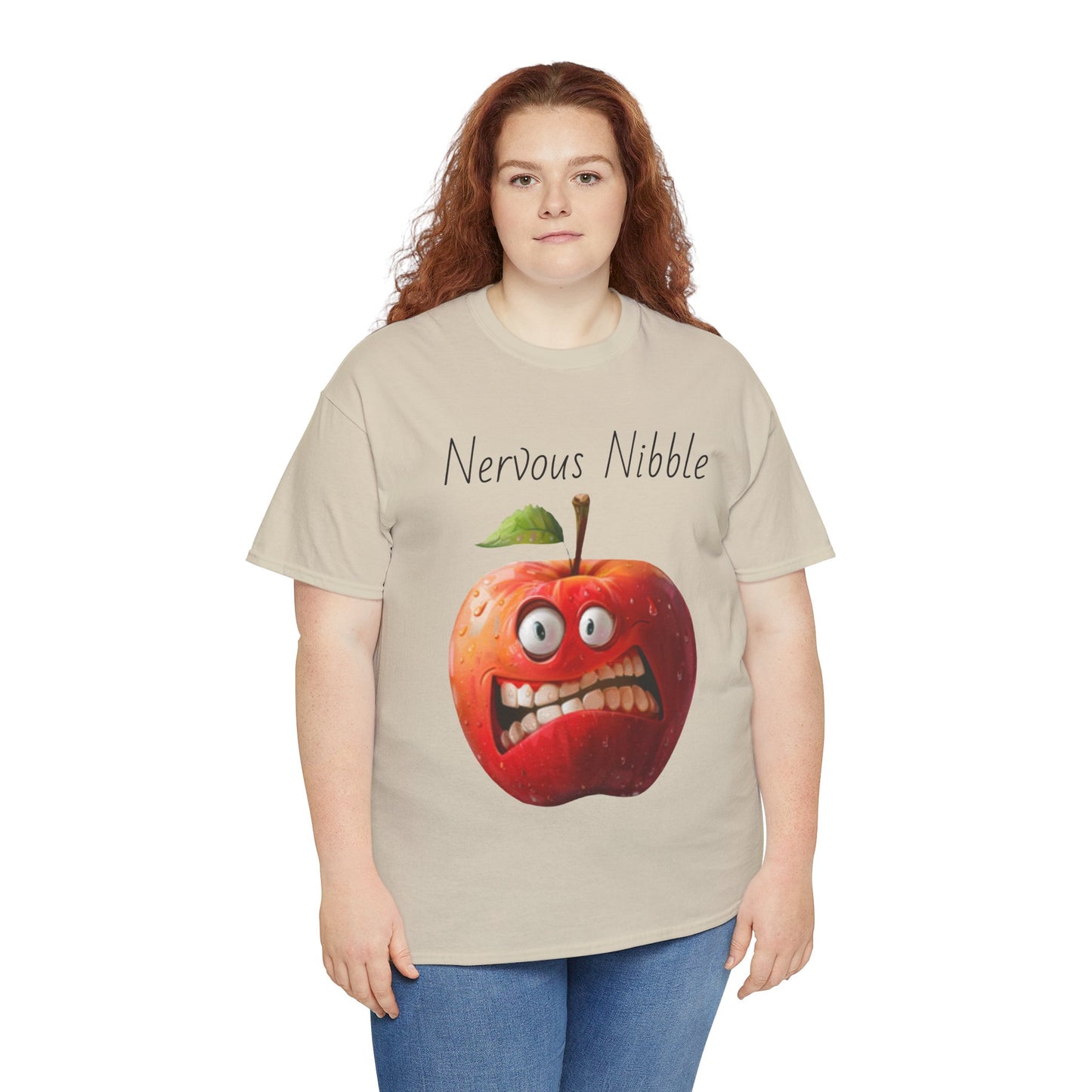 Nervous Nibble Unisex Heavy Cotton Tee